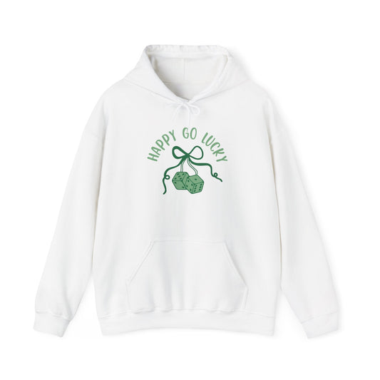 Bold streetwear-style men’s hoodie with large front logo, hanging on a rack—perfect for trendy winter outfits in 2025.