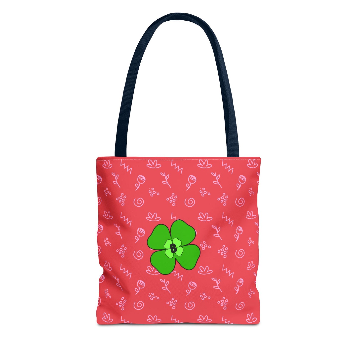 Bright Floral Tote Bag - Eco-Friendly Shopping & Beach Companion