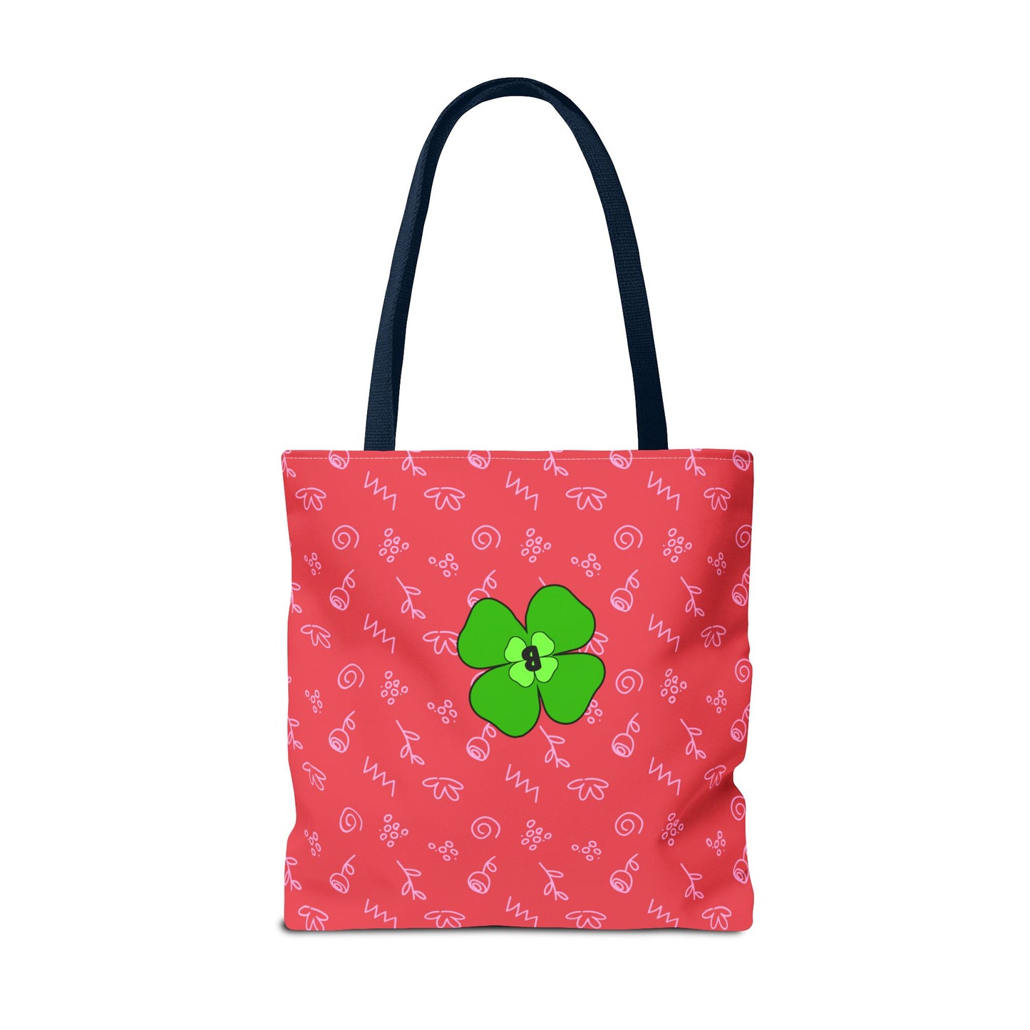 Bright Floral Tote Bag - Eco-Friendly Shopping & Beach Companion