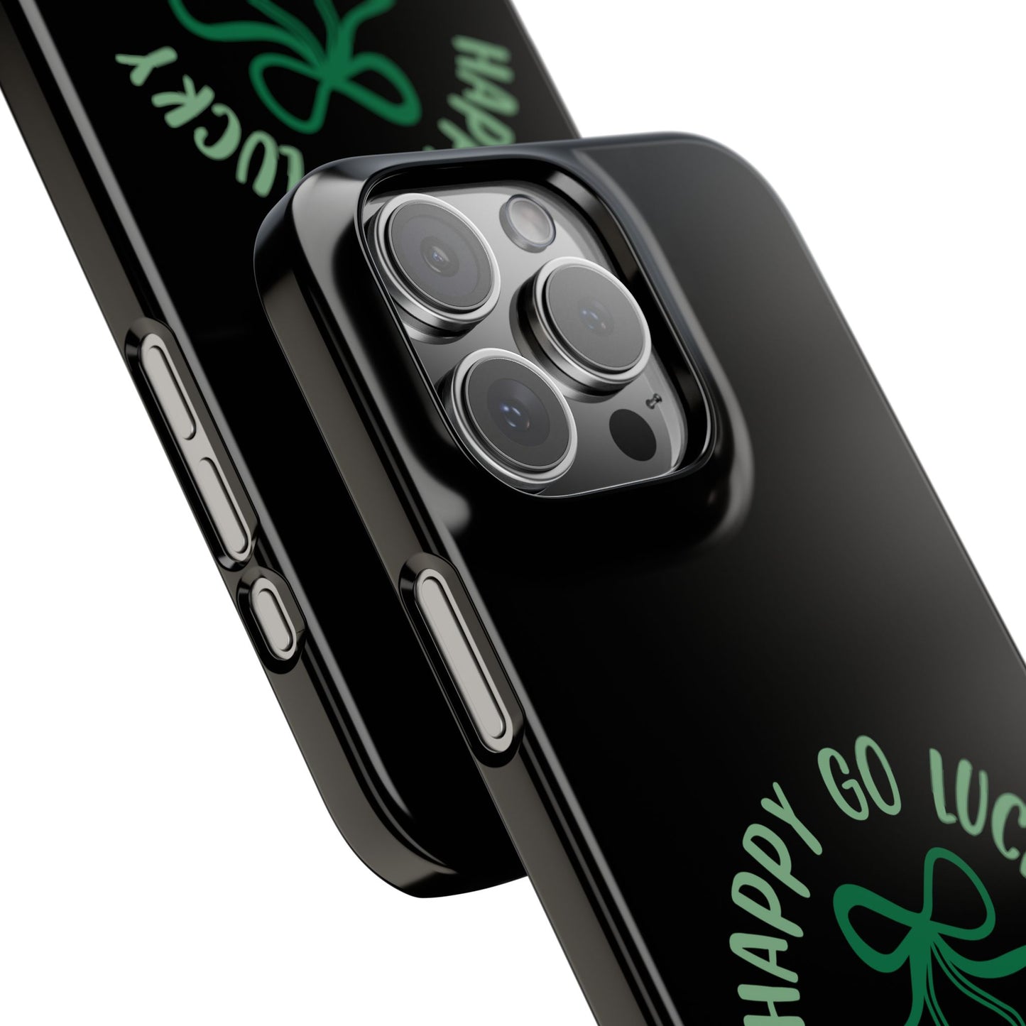 Happy Go Lucky Slim Phone Cases