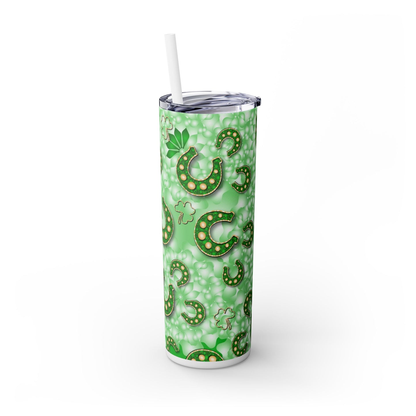 Lucky Skinny Tumbler with Straw, 20oz