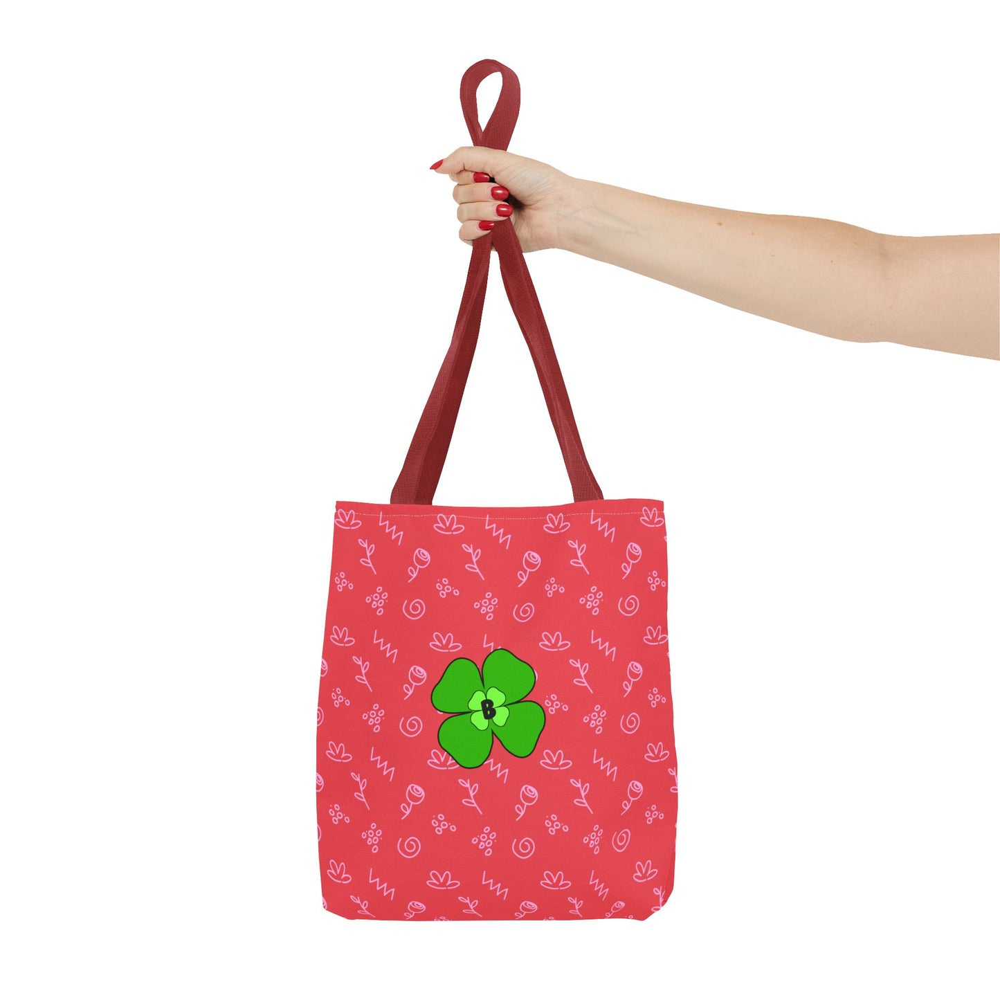 Bright Floral Tote Bag - Eco-Friendly Shopping & Beach Companion