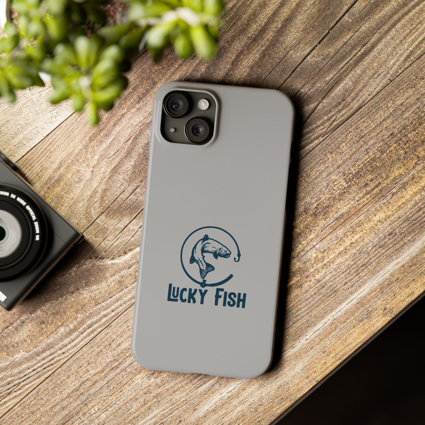 Lucky Fish Slim Phone Cases
