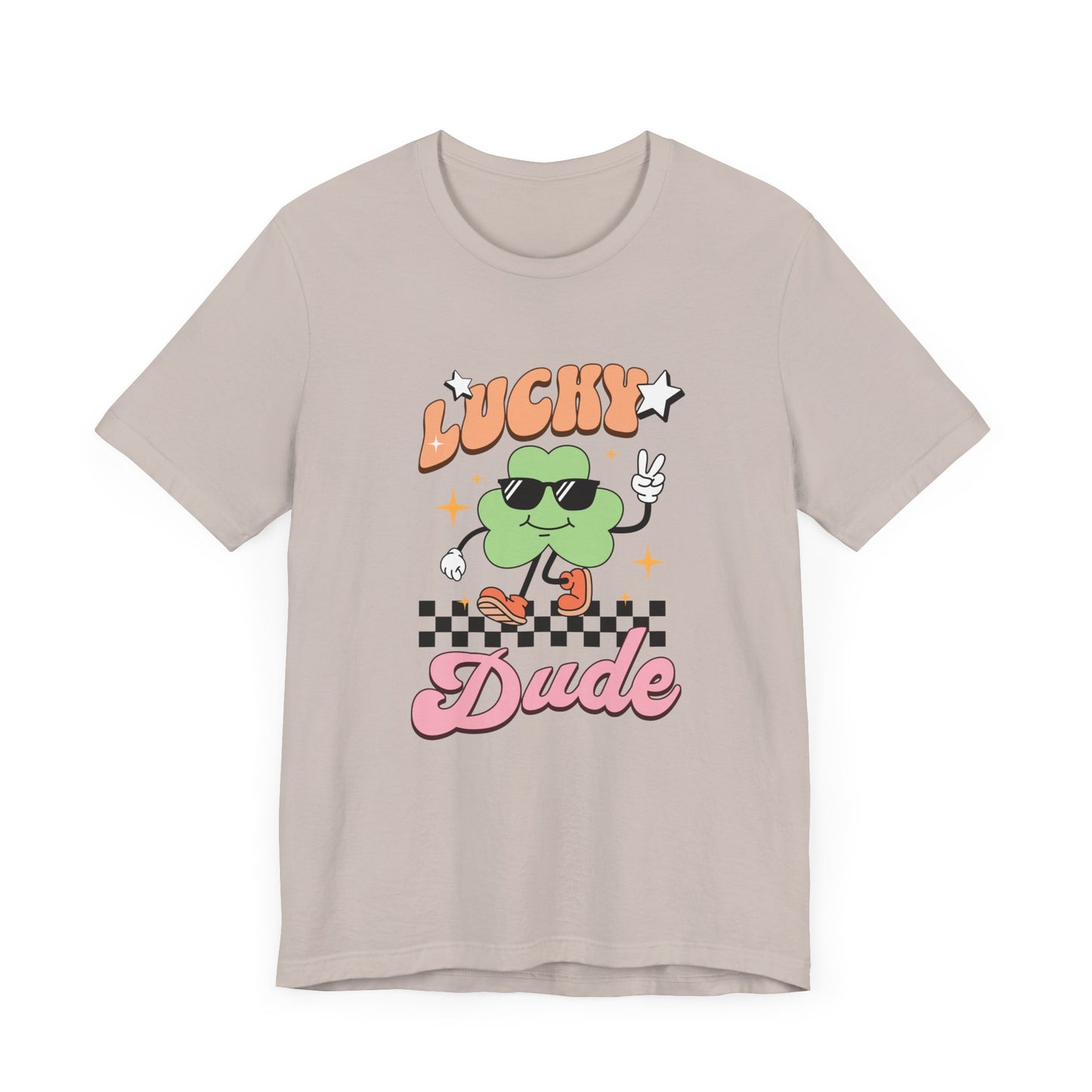 Lucky Dad Unisex Jersey Short Sleeve Tee