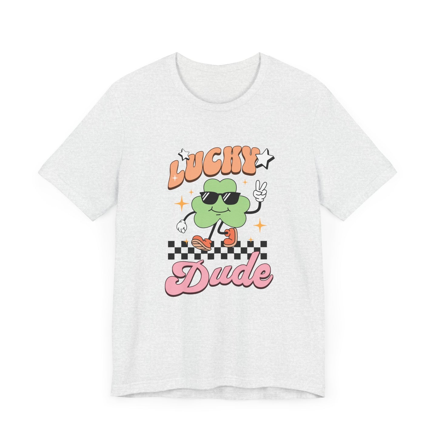 Lucky Dad Unisex Jersey Short Sleeve Tee