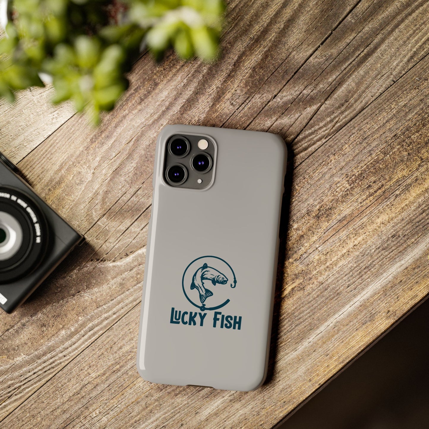 Lucky Fish Slim Phone Cases