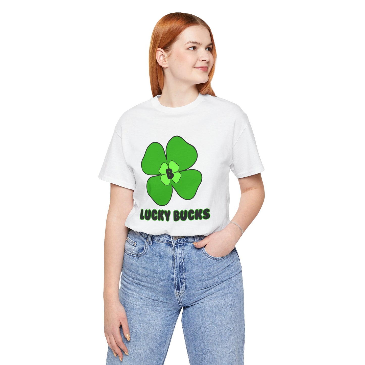 Lucky Bucks Unisex Jersey Short Sleeve Tee