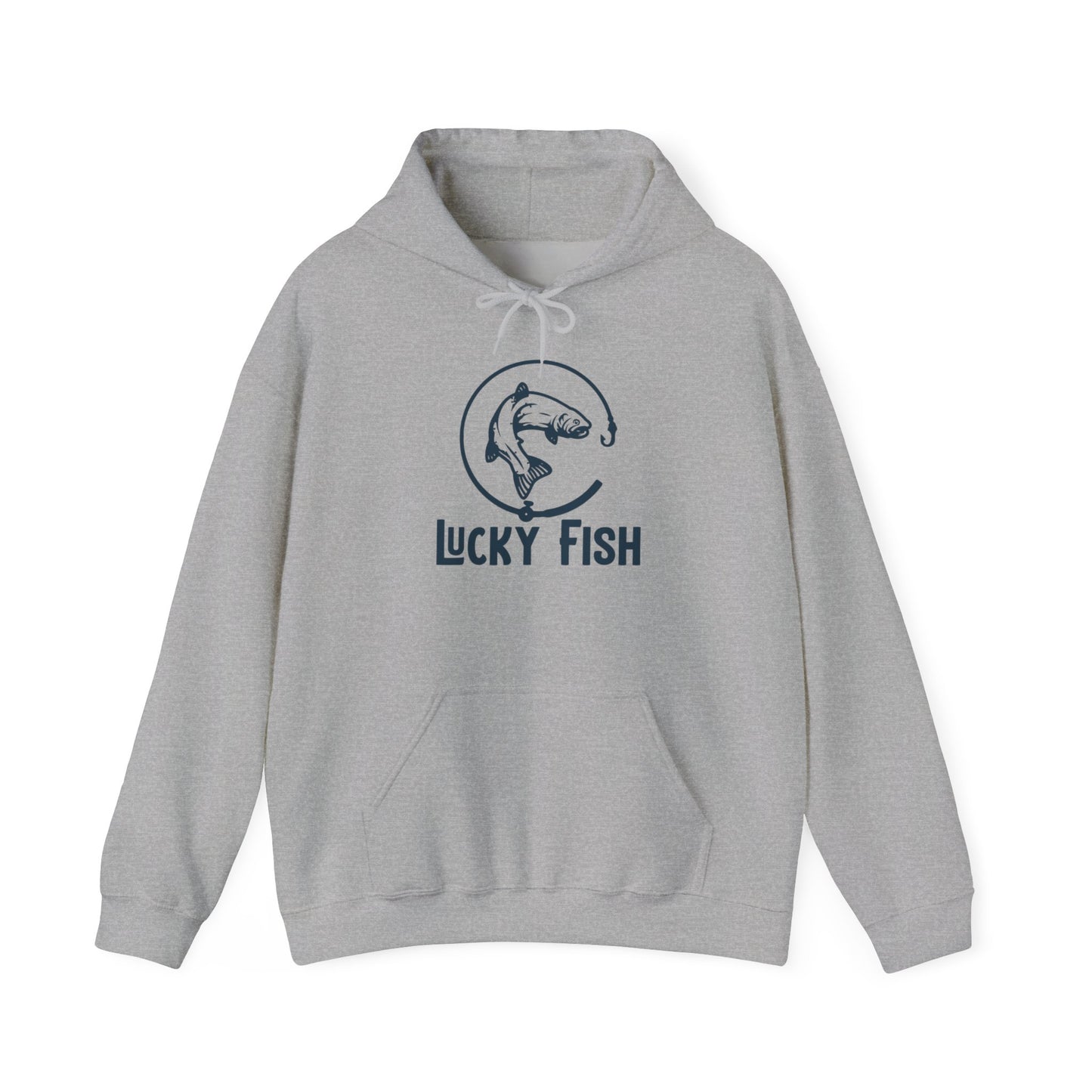 Lucky Fish Unisex Hooded Sweatshirt