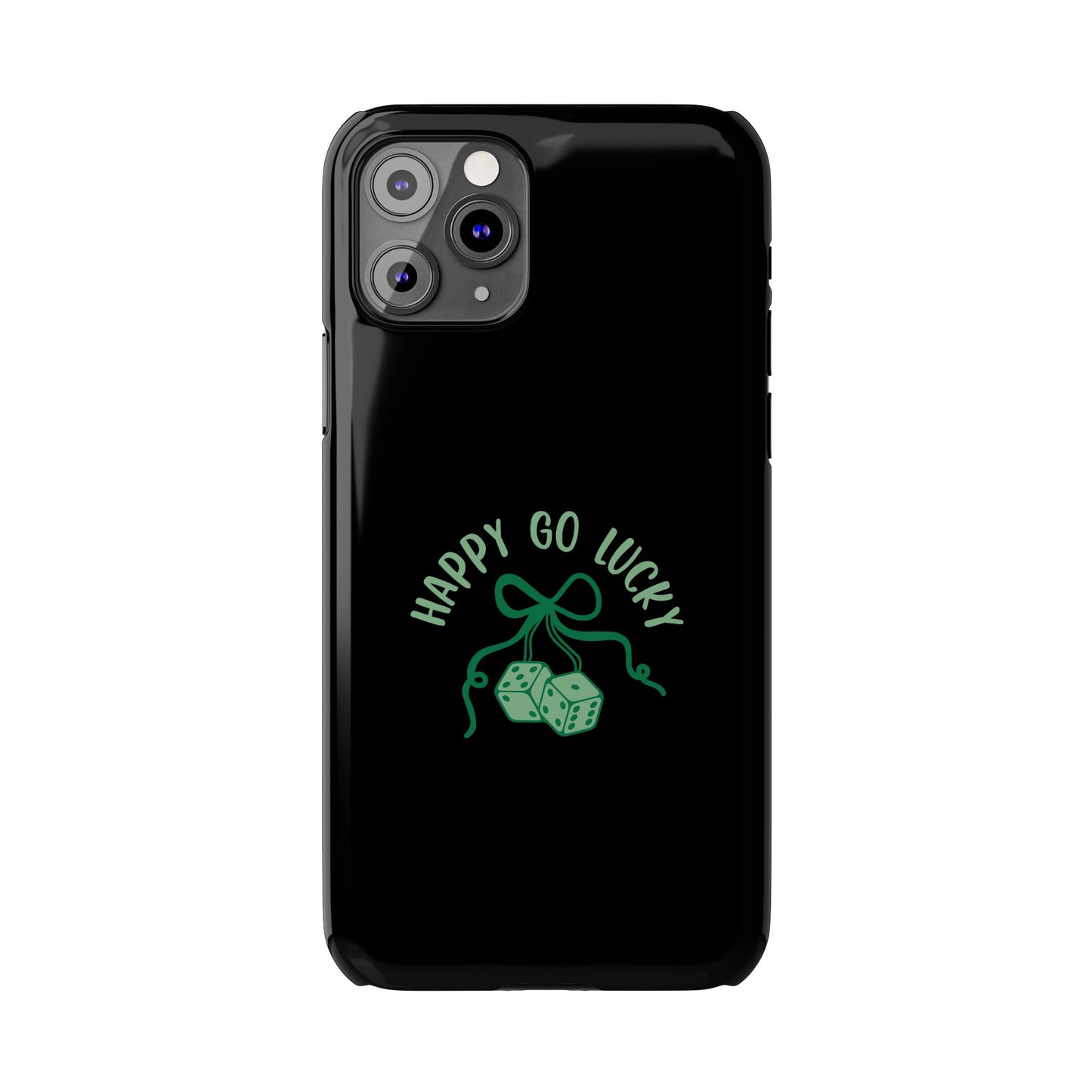 Happy Go Lucky Slim Phone Cases