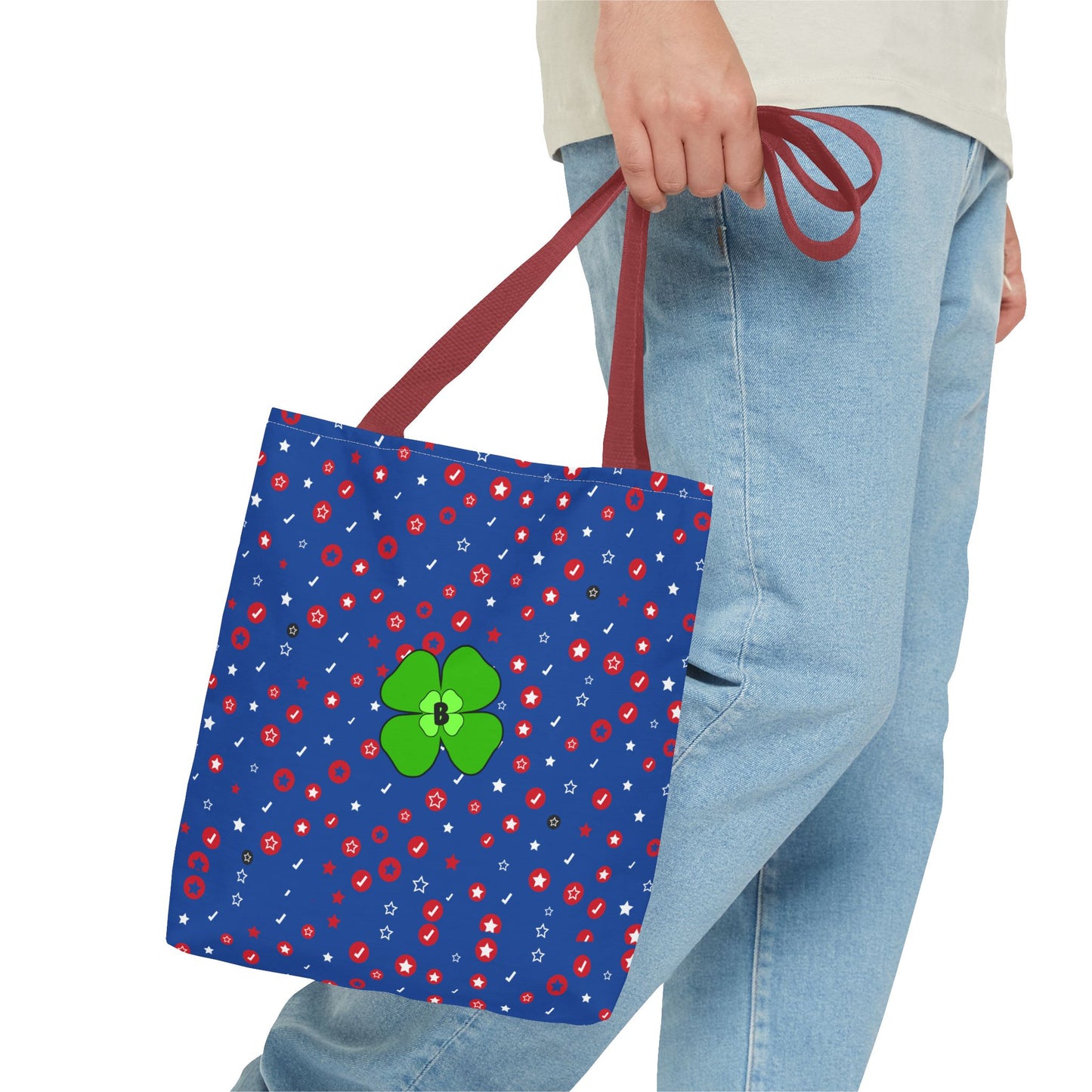 Colorful Floral Print Tote Bag - Stylish & Versatile for Everyday Use