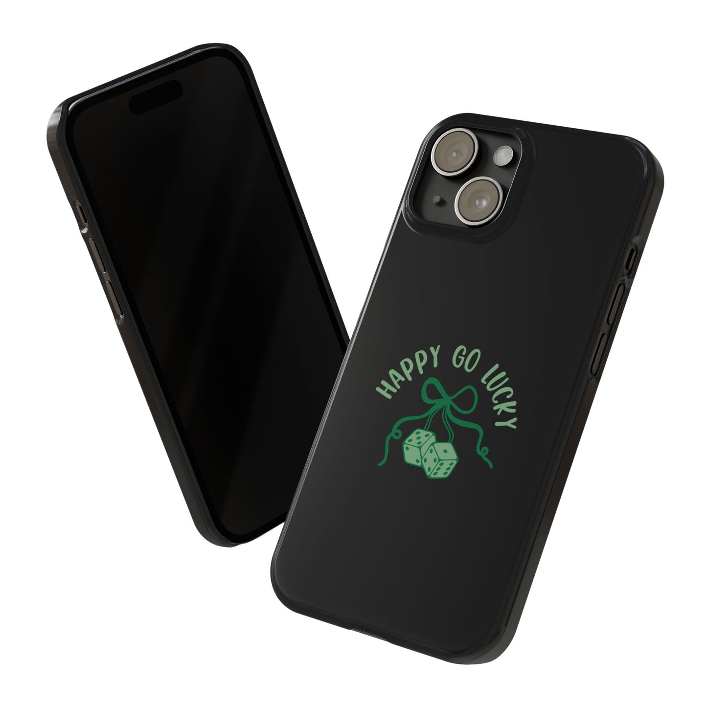 Happy Go Lucky Slim Phone Cases