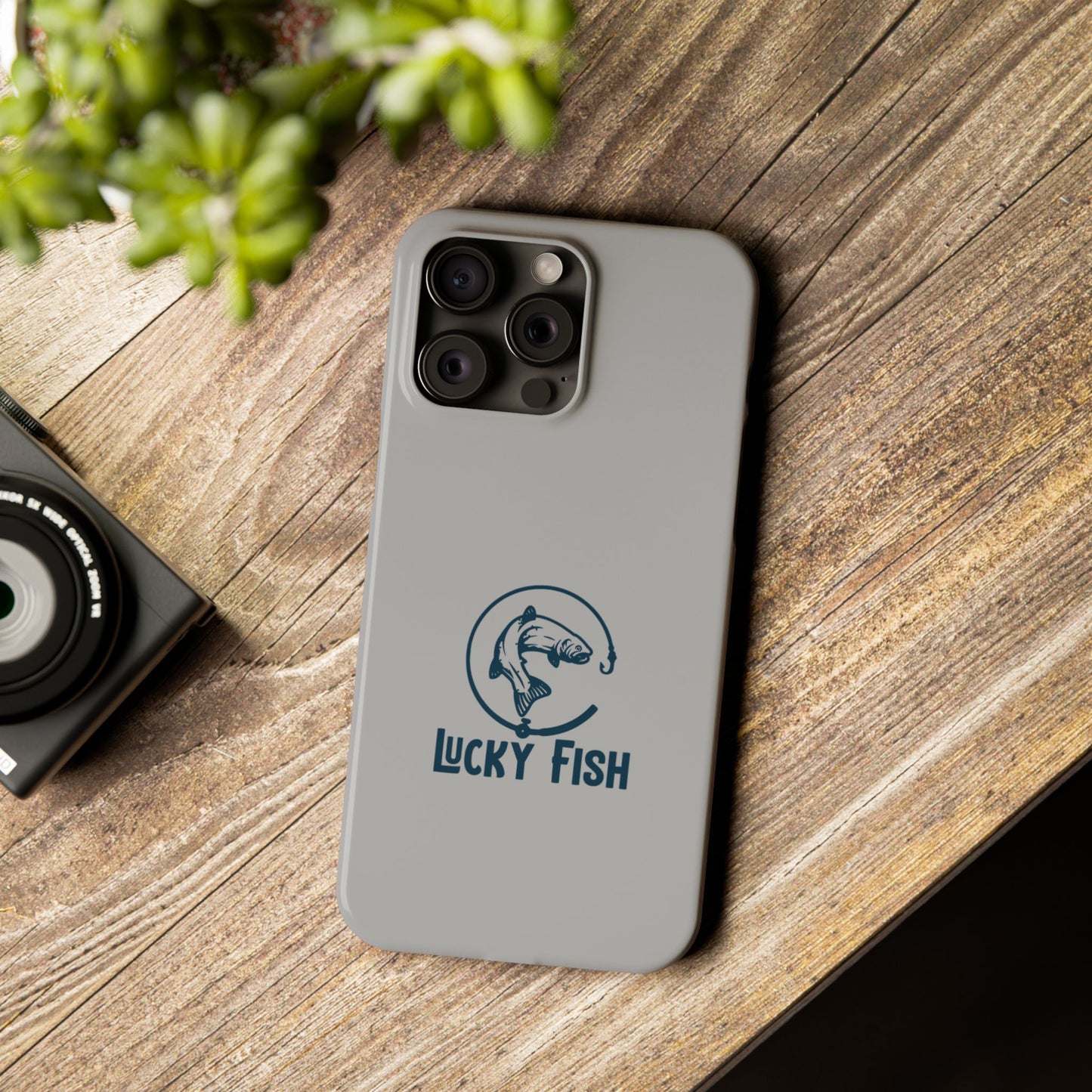 Lucky Fish Slim Phone Cases