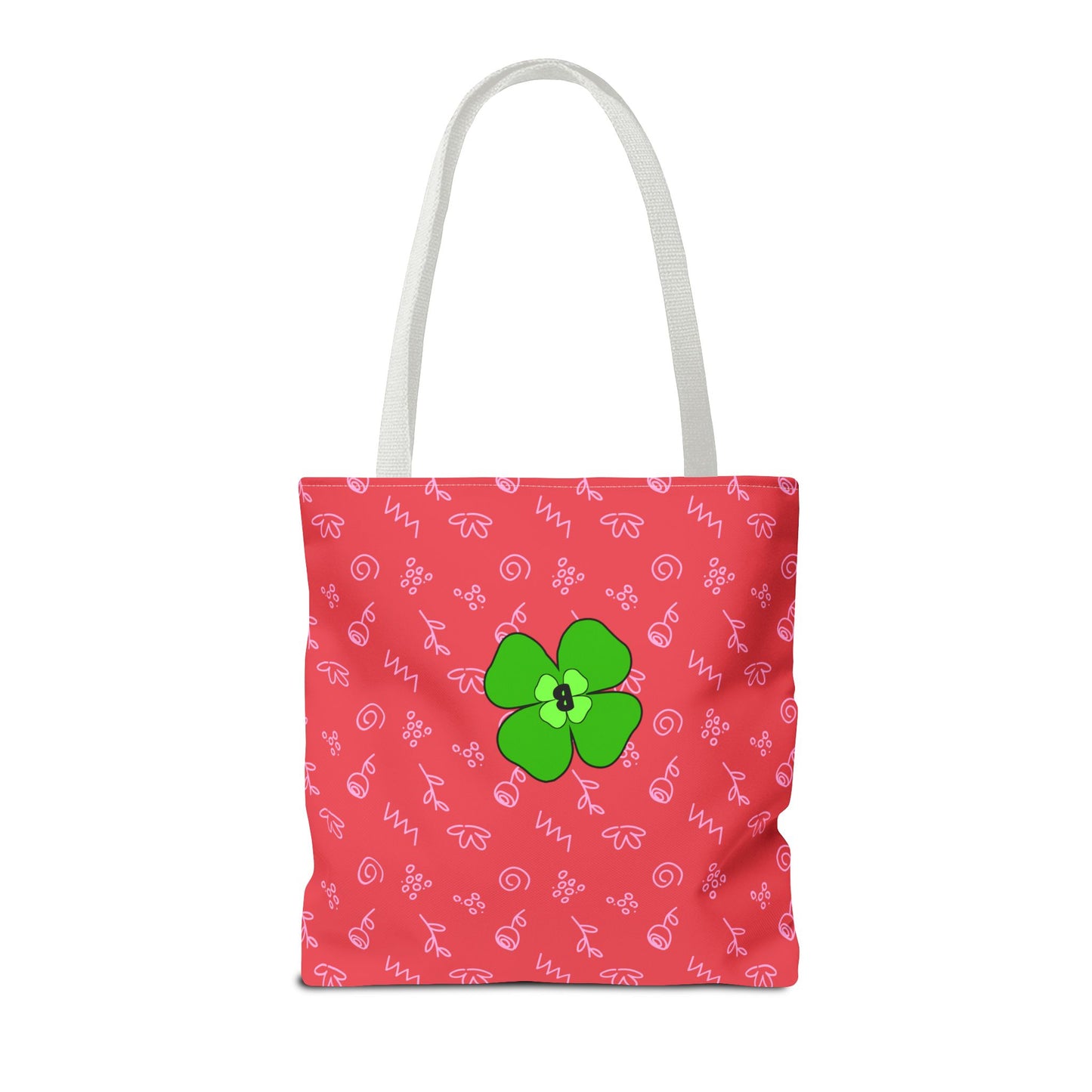 Bright Floral Tote Bag - Eco-Friendly Shopping & Beach Companion