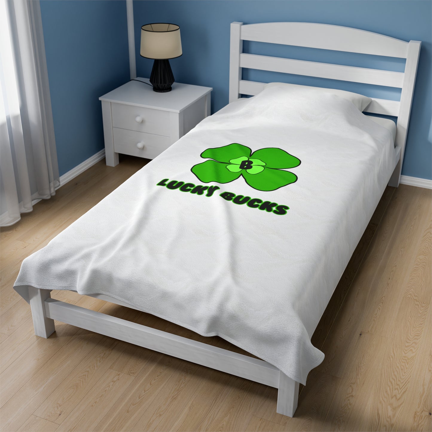 Lucky Baaz Velveteen Plush Blanket