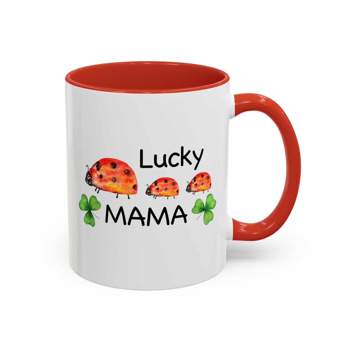 Lucky Mama Accent Coffee Mug