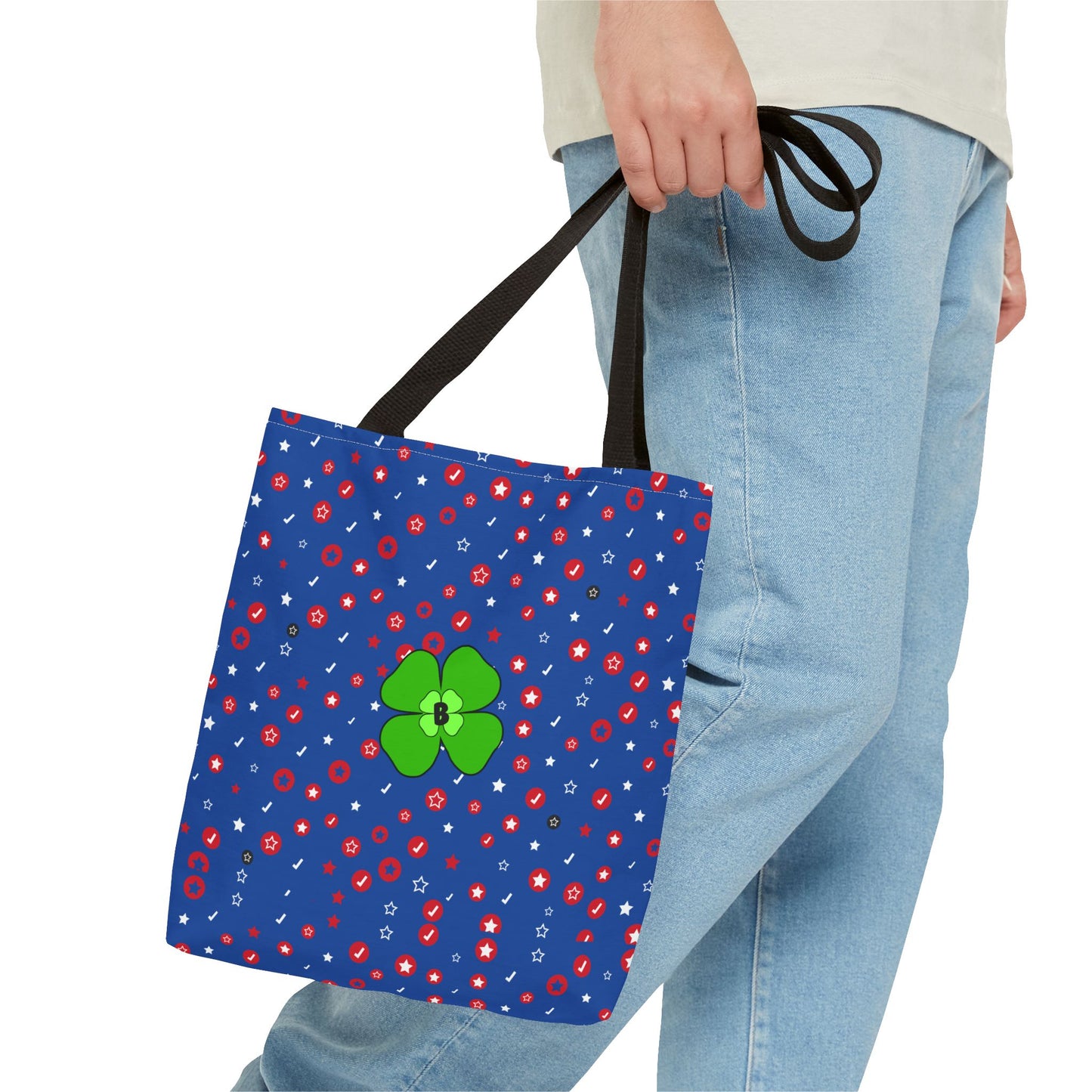 Colorful Floral Print Tote Bag - Stylish & Versatile for Everyday Use