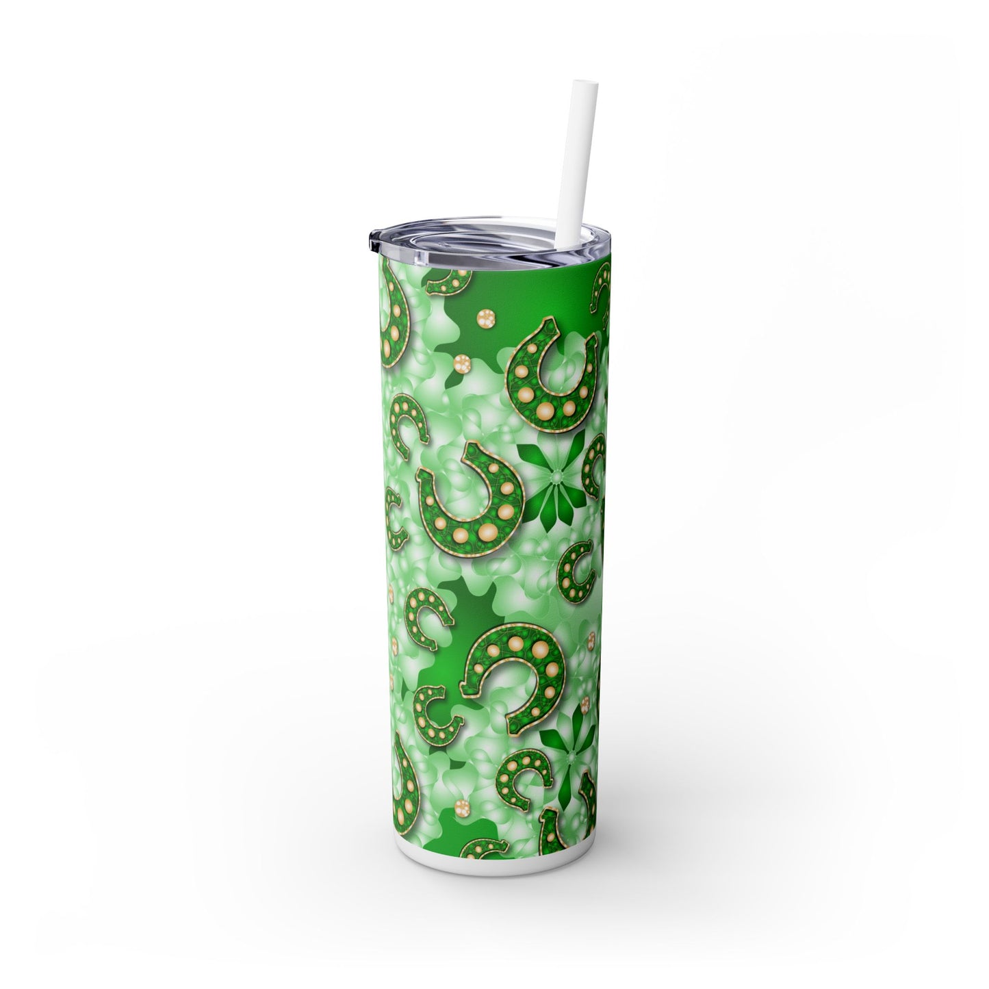 Lucky Skinny Tumbler with Straw, 20oz