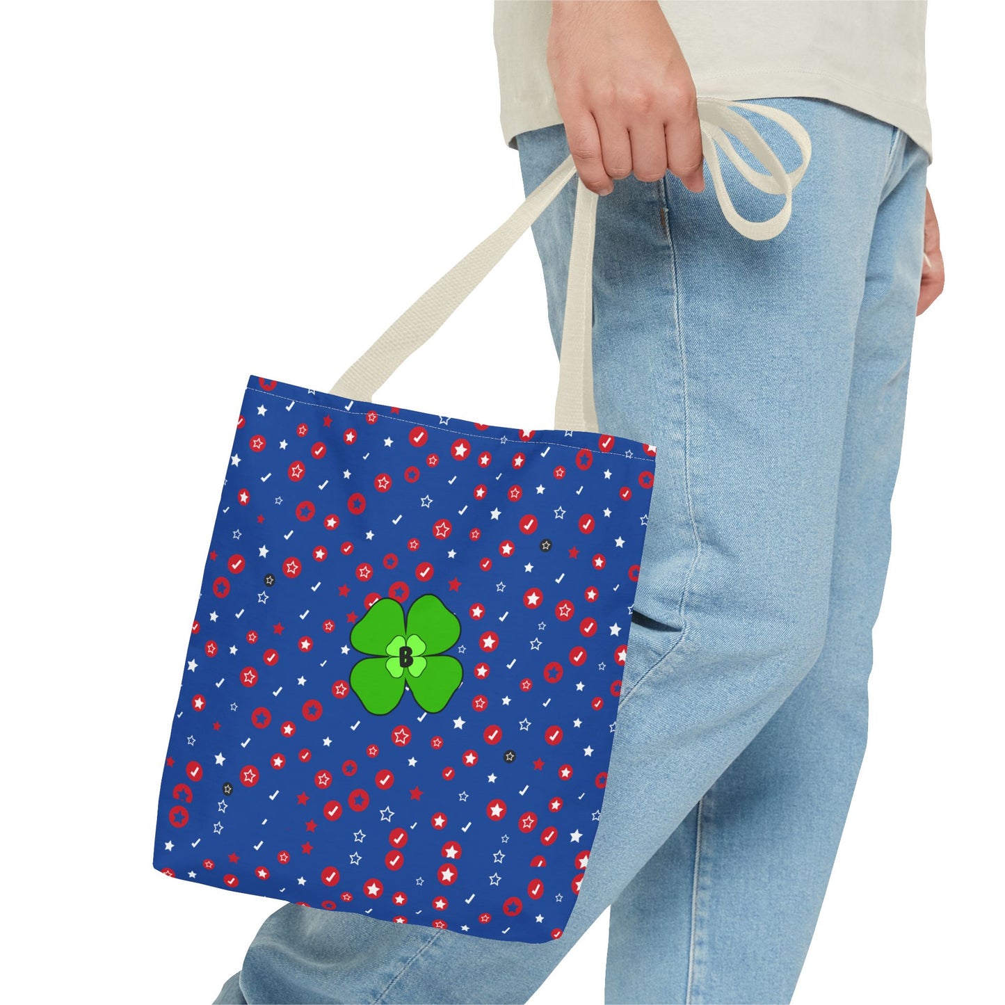 Colorful Floral Print Tote Bag - Stylish & Versatile for Everyday Use