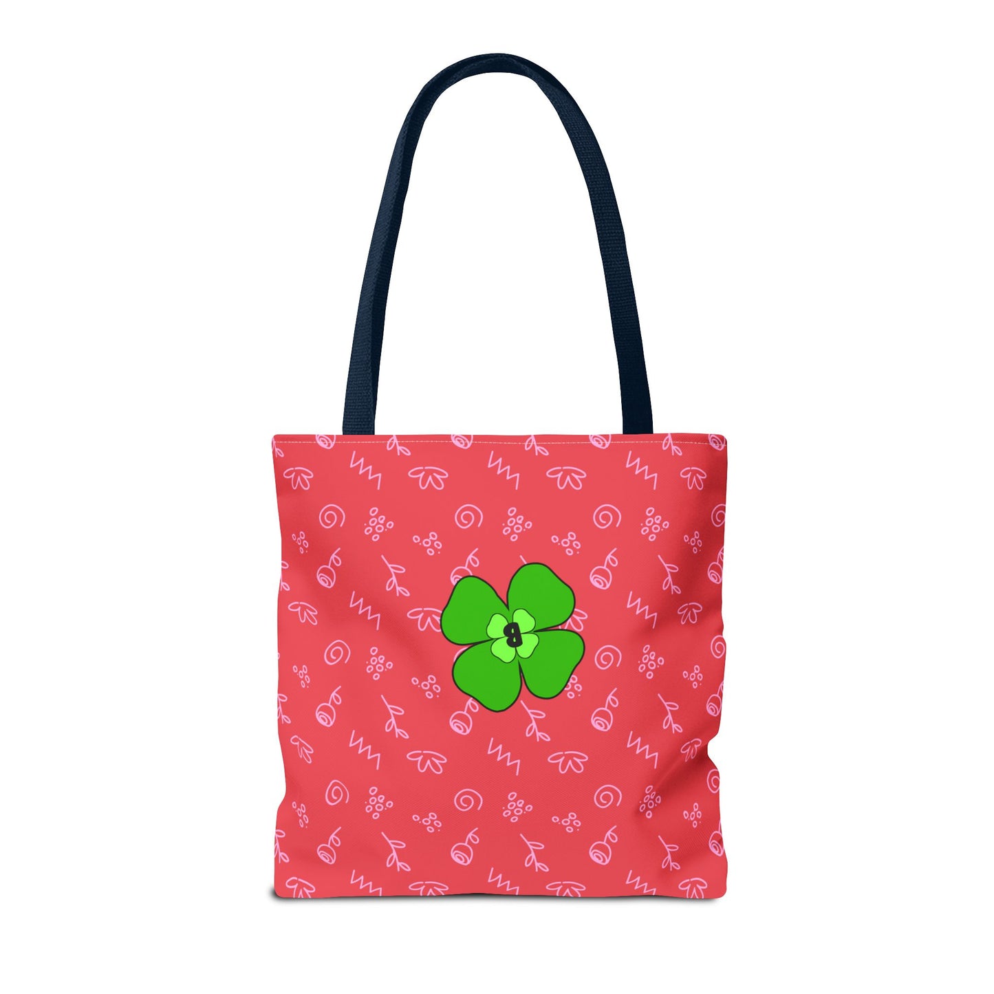 Bright Floral Tote Bag - Eco-Friendly Shopping & Beach Companion