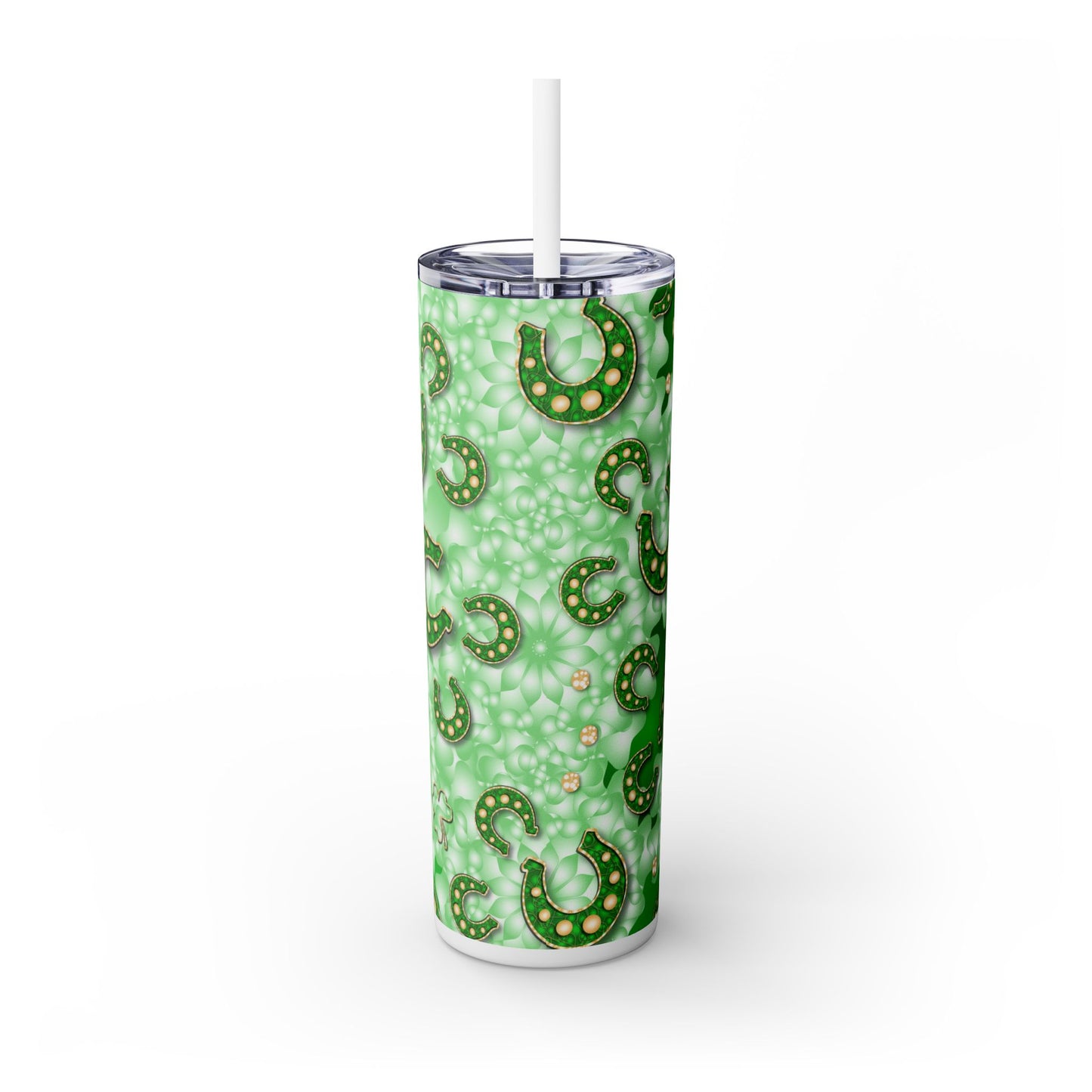 Lucky Skinny Tumbler with Straw, 20oz