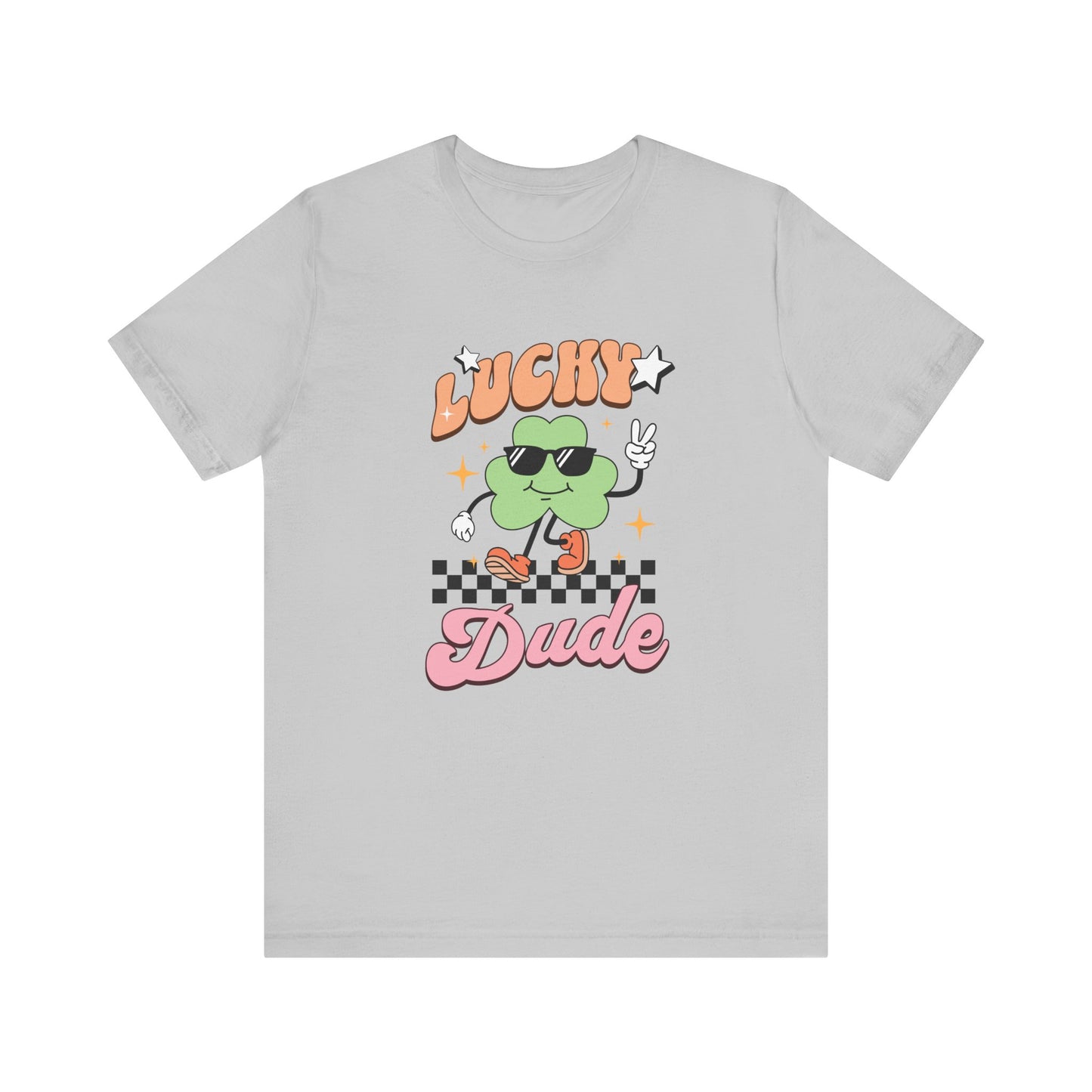 Lucky Dad Unisex Jersey Short Sleeve Tee