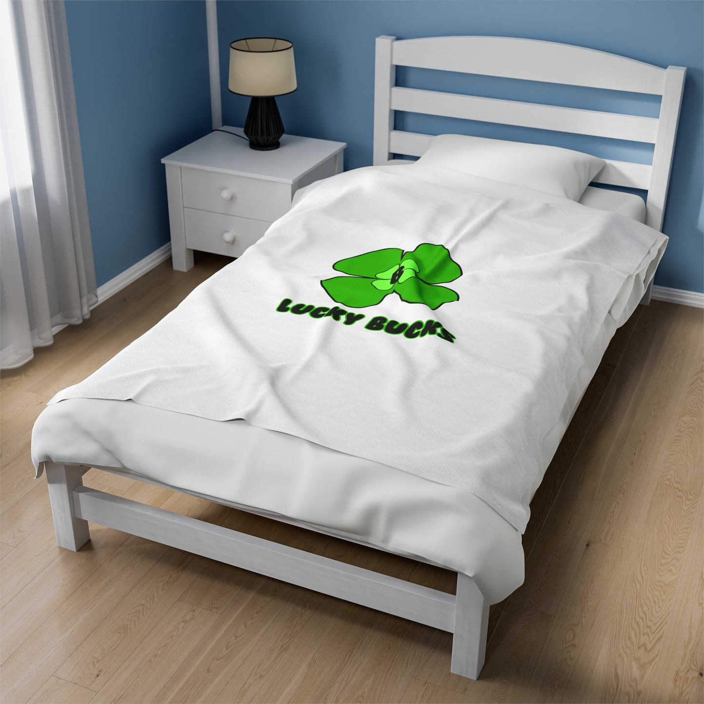 Lucky Baaz Velveteen Plush Blanket