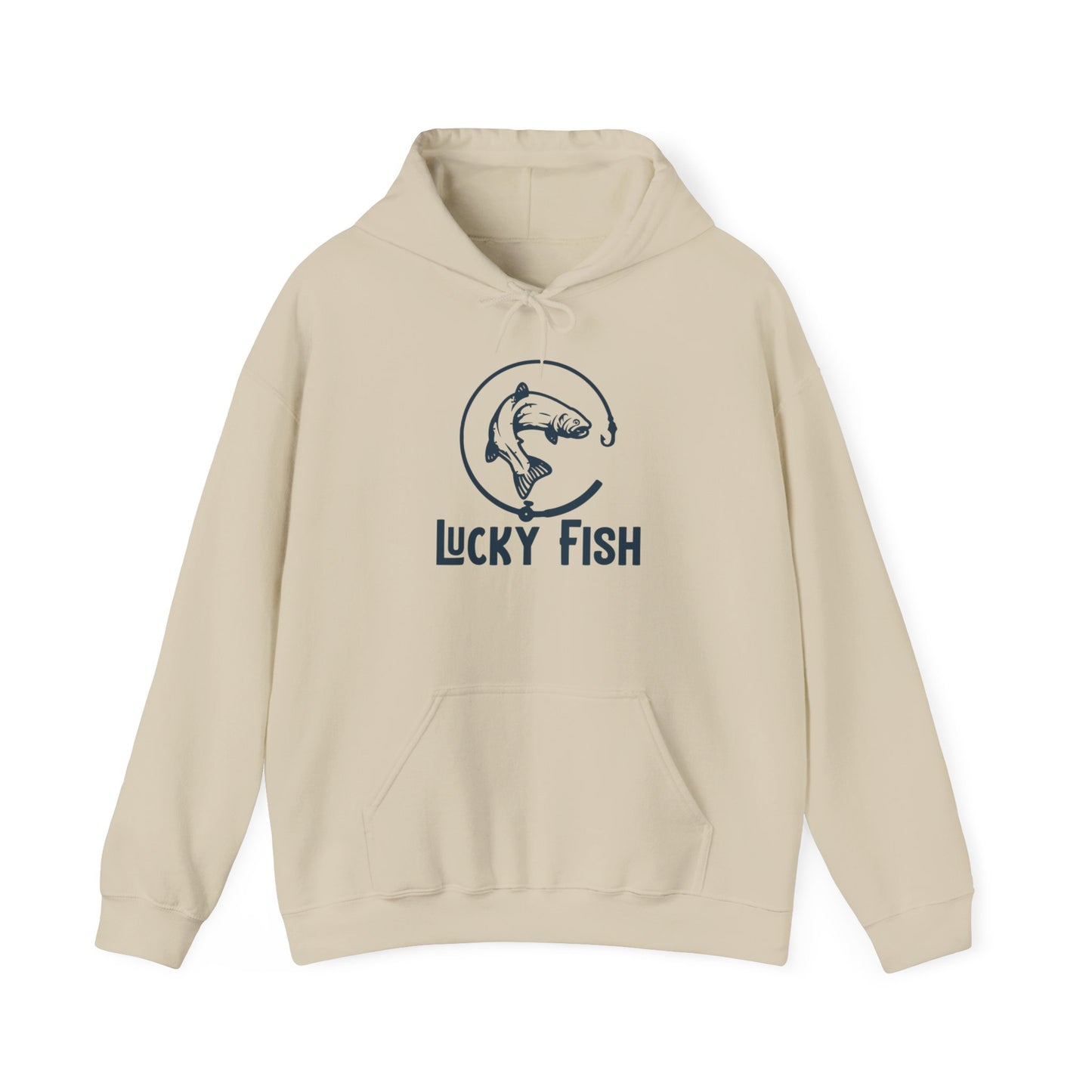 Lucky Fish Unisex Hooded Sweatshirt