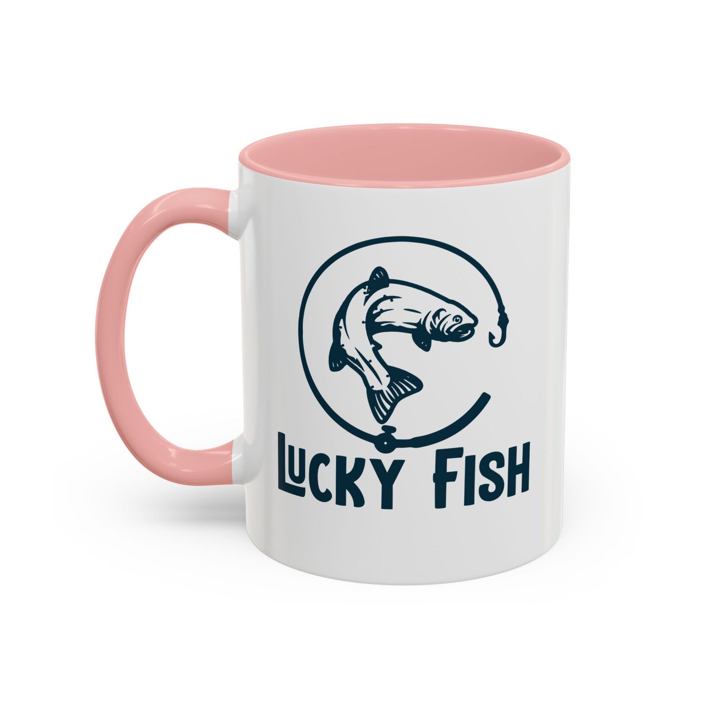Lucky Fish Accent Coffee Mug