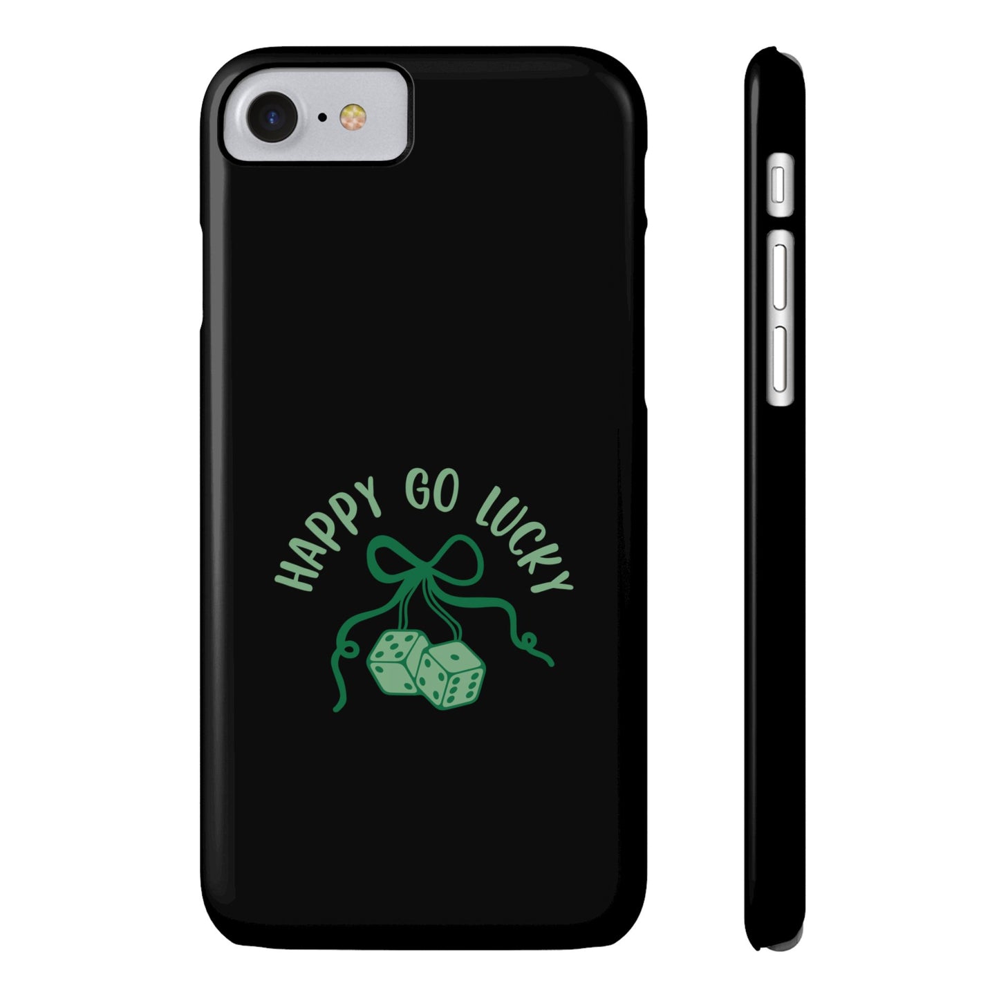 Happy Go Lucky Slim Phone Cases