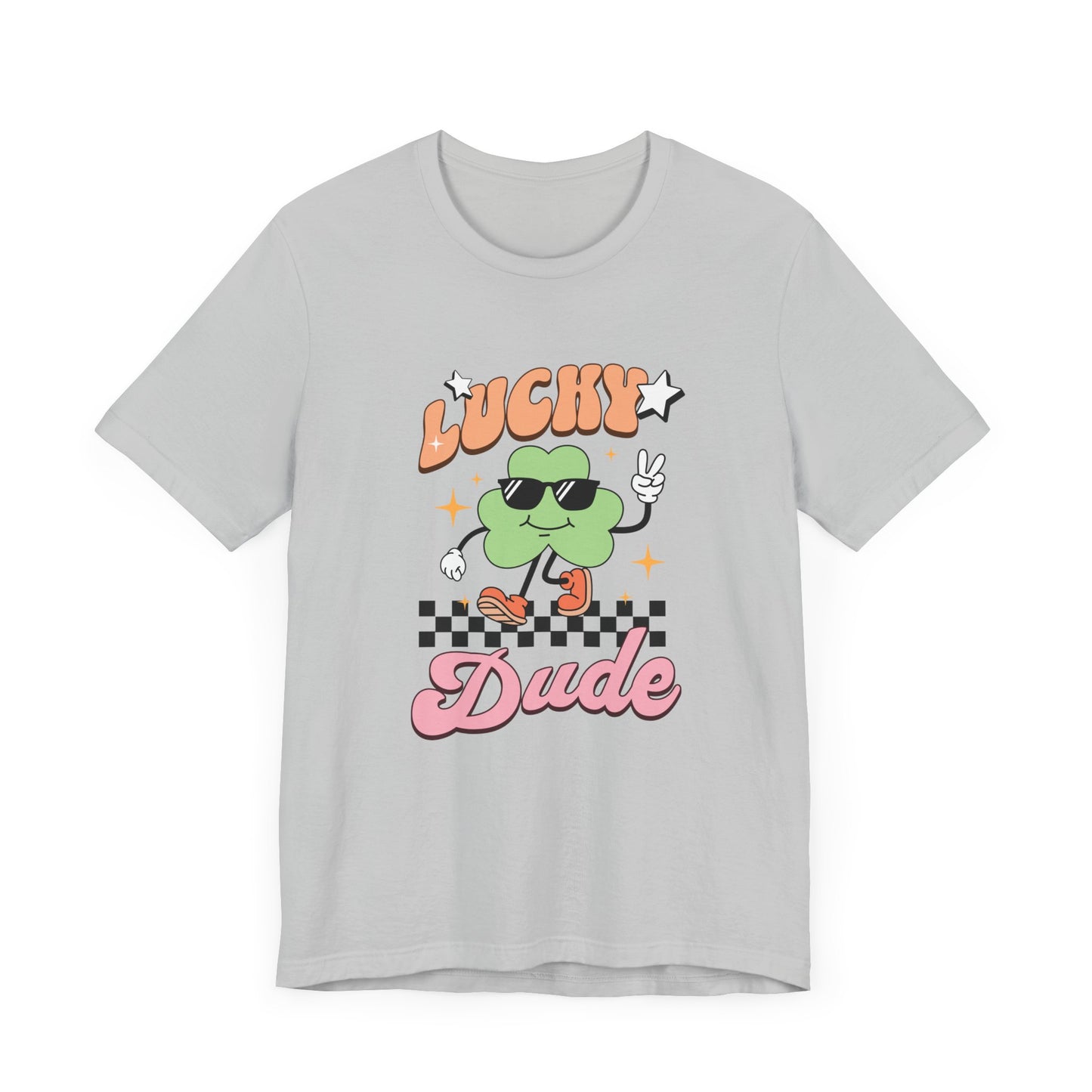 Lucky Dad Unisex Jersey Short Sleeve Tee