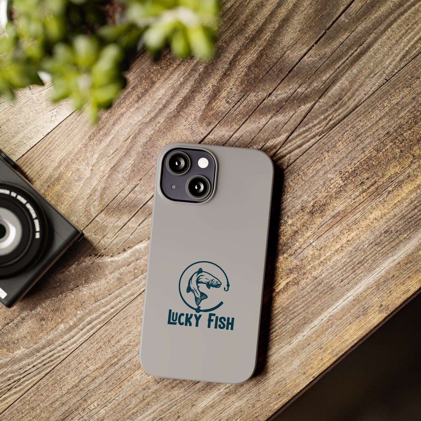 Lucky Fish Slim Phone Cases