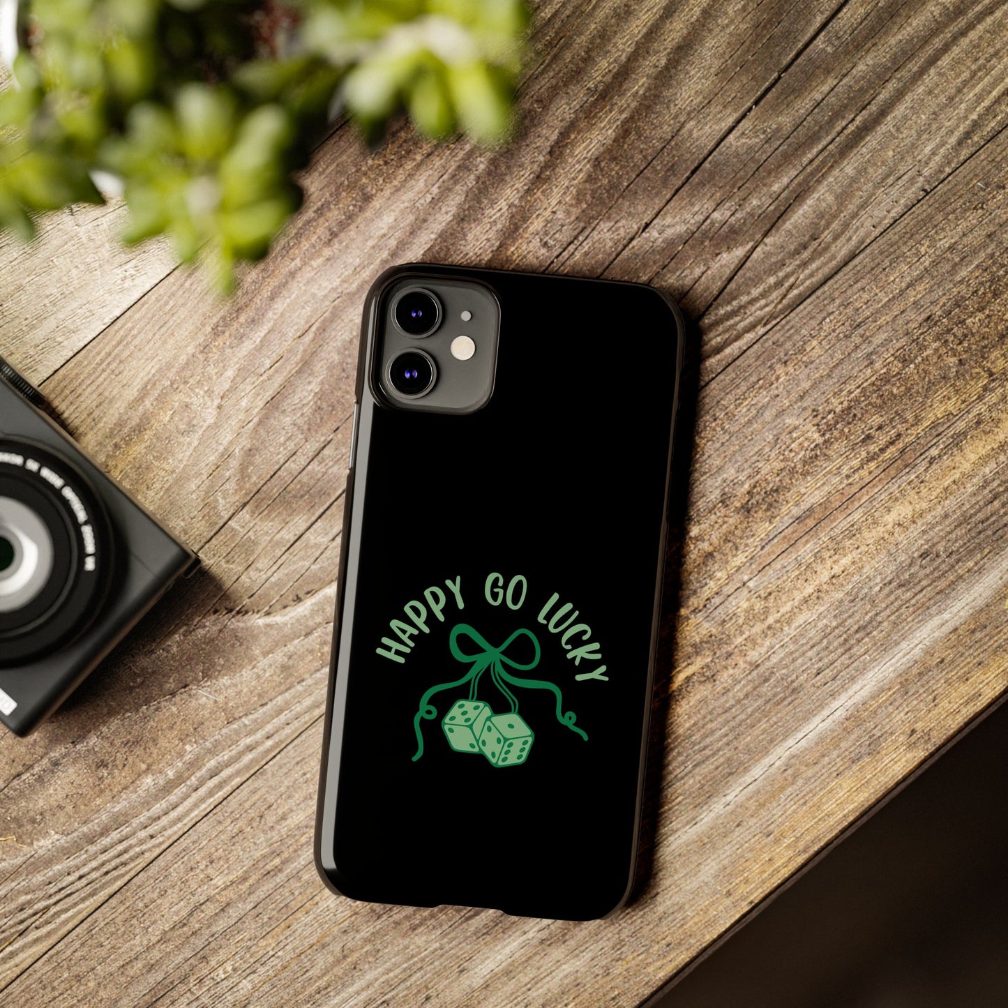 Happy Go Lucky Slim Phone Cases