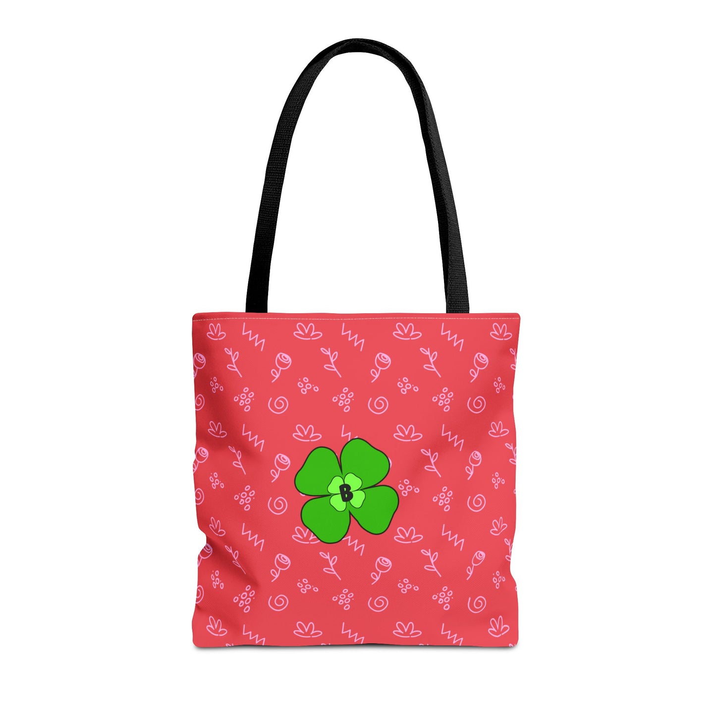 Bright Floral Tote Bag - Eco-Friendly Shopping & Beach Companion