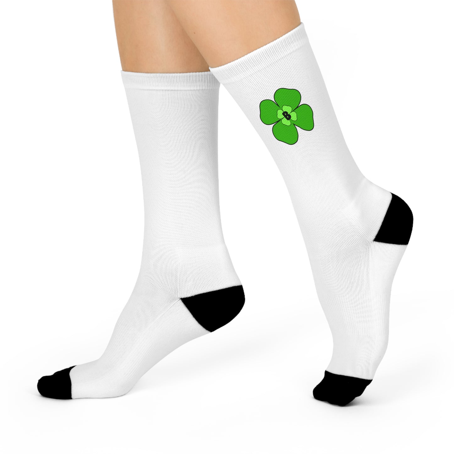 Lucky Bucks Cushioned Crew Socks