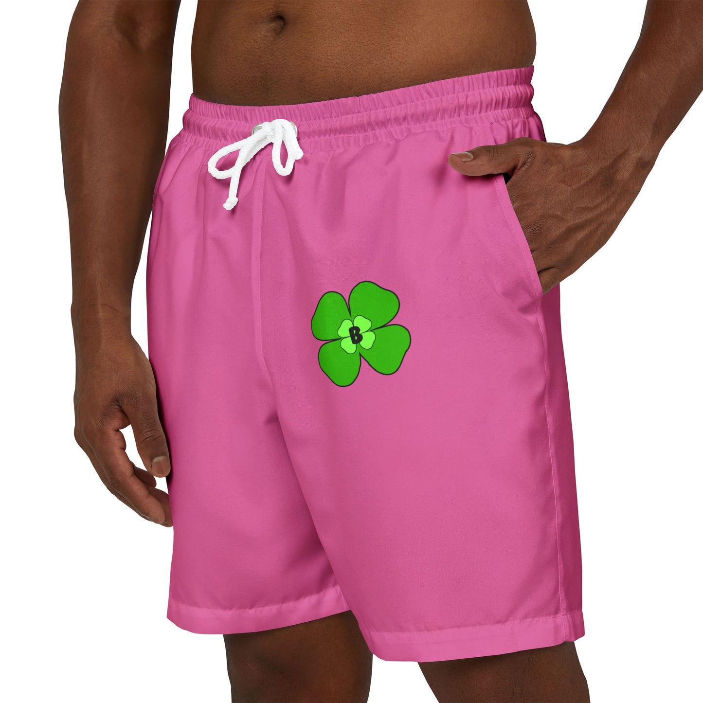Lucky Bucks Unisex Swim Shorts (AOP)