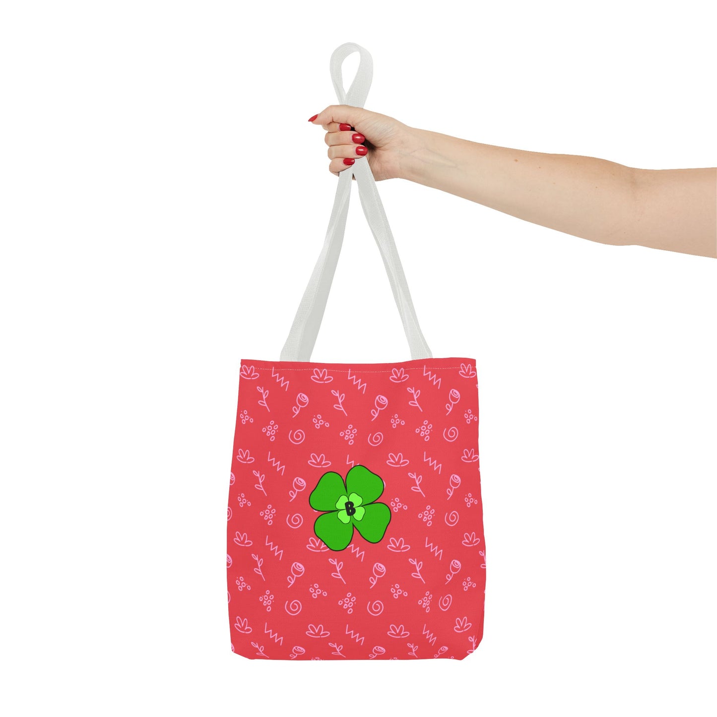 Bright Floral Tote Bag - Eco-Friendly Shopping & Beach Companion