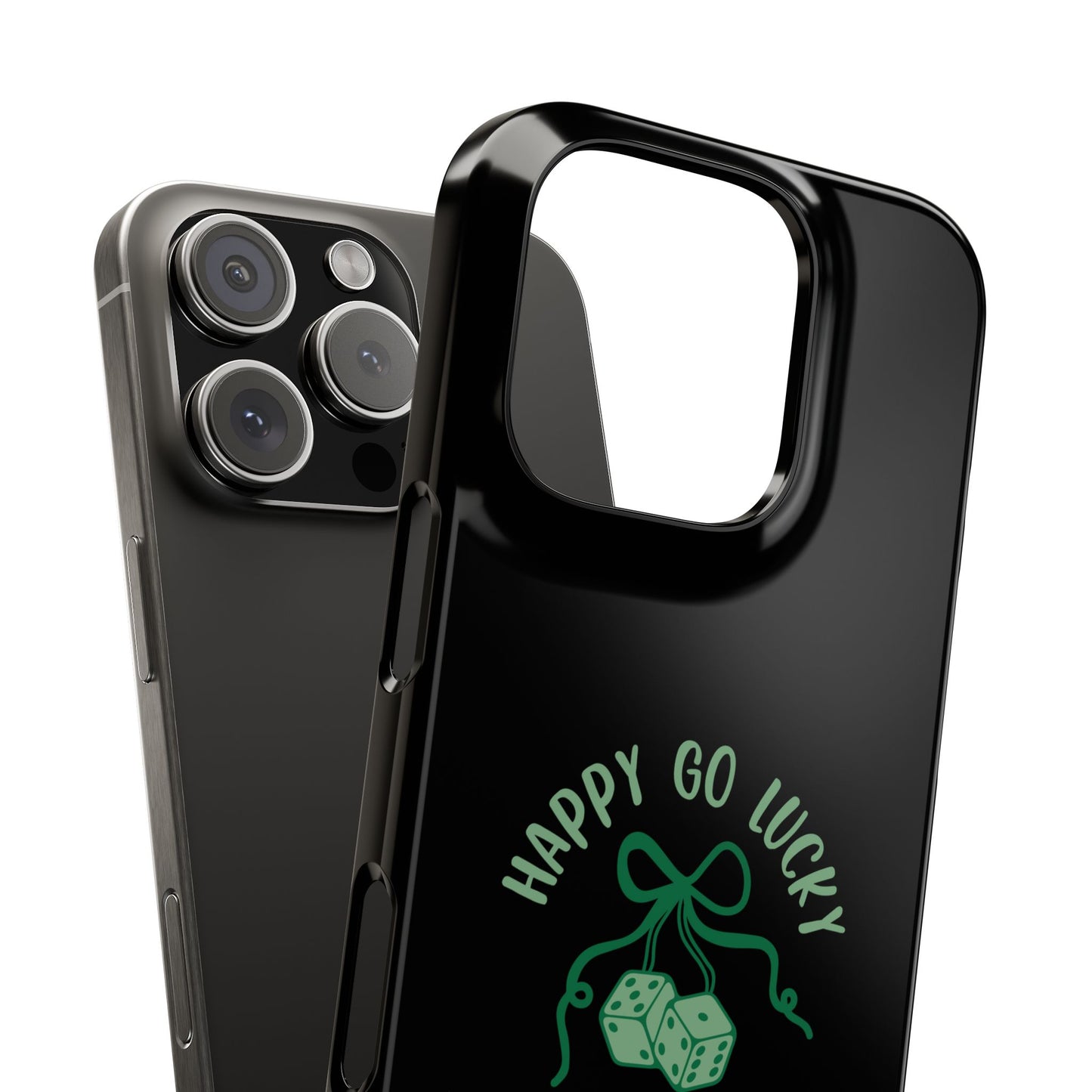 Happy Go Lucky Slim Phone Cases