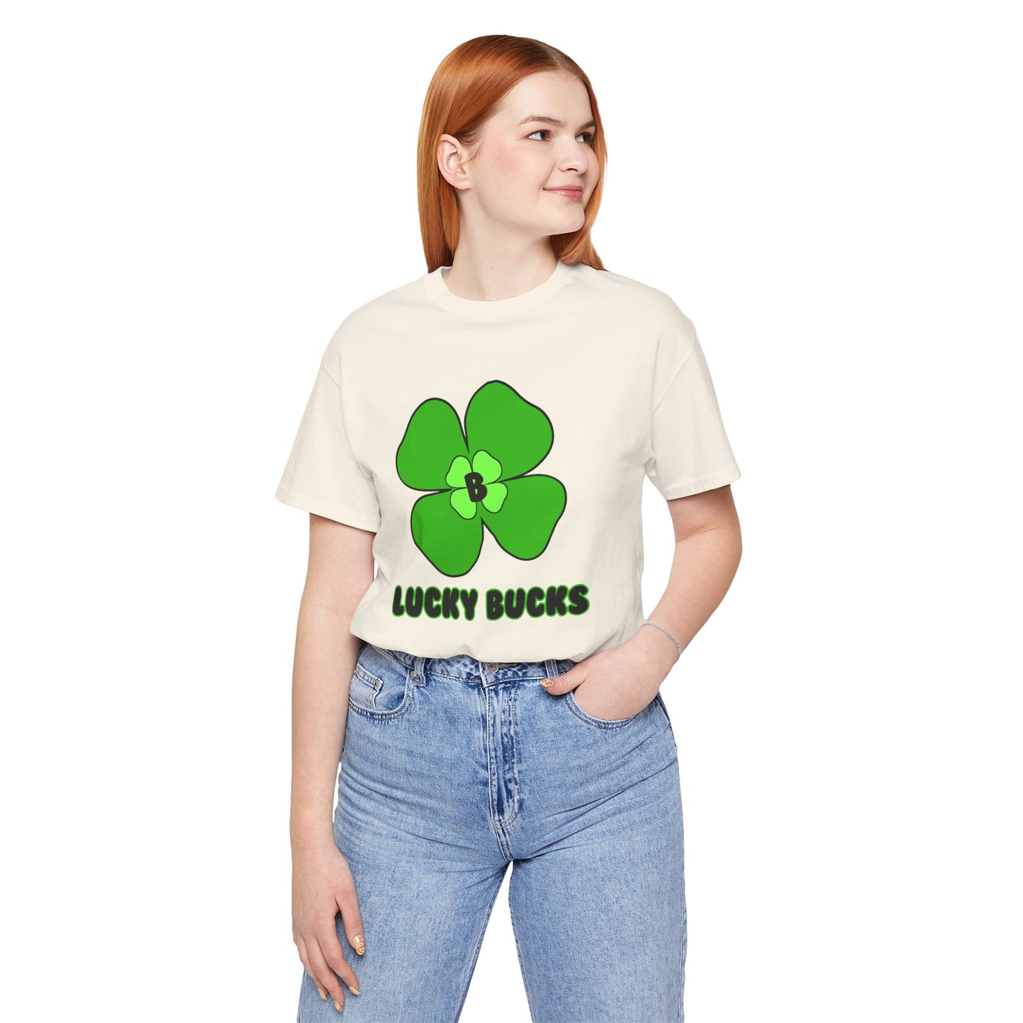Lucky Bucks Unisex Jersey Short Sleeve Tee