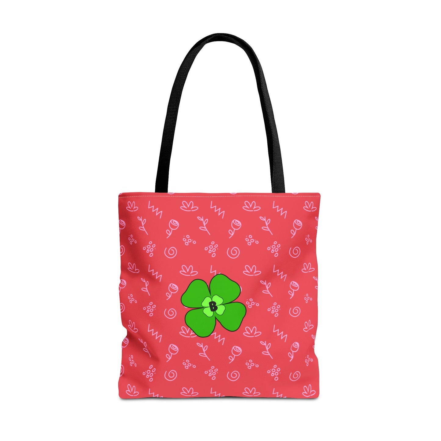 Bright Floral Tote Bag - Eco-Friendly Shopping & Beach Companion