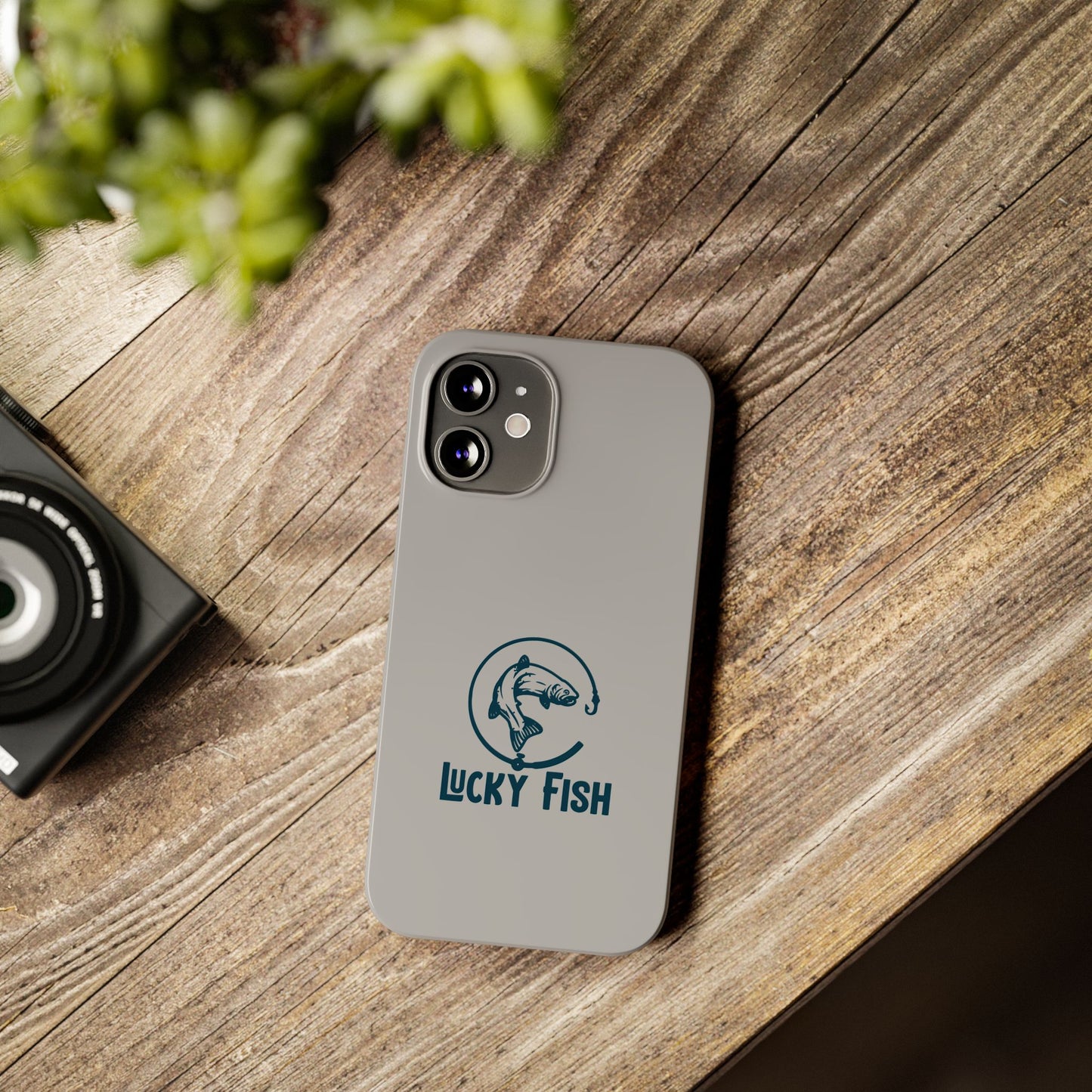 Lucky Fish Slim Phone Cases