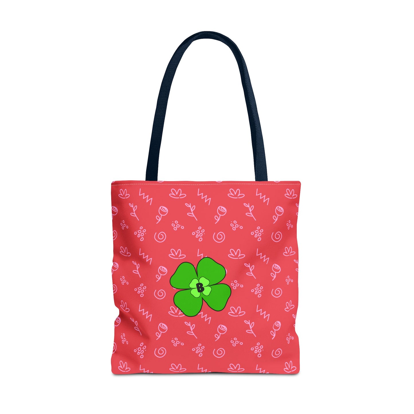 Bright Floral Tote Bag - Eco-Friendly Shopping & Beach Companion