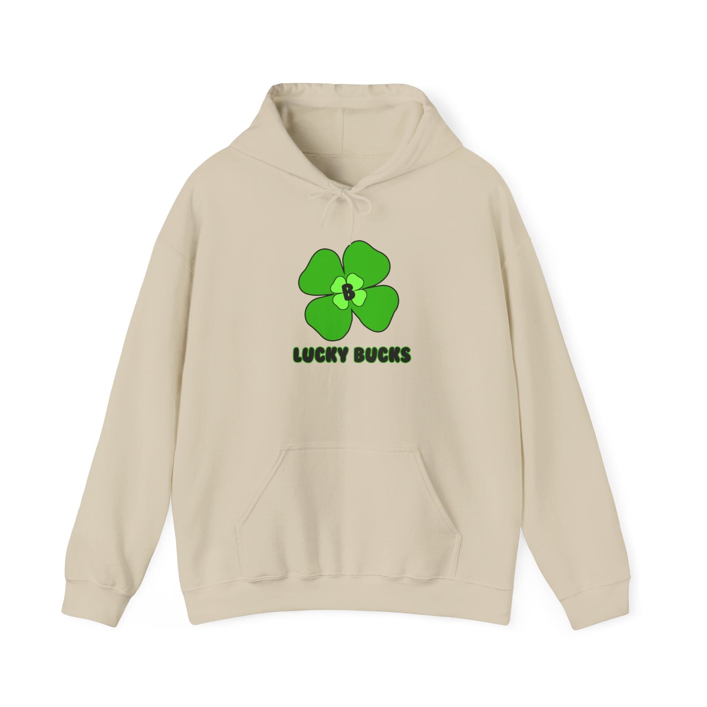 Lucky Bucks Unisex Hooded Sweatshirt