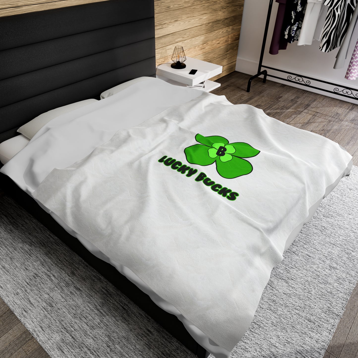 Lucky Baaz Velveteen Plush Blanket