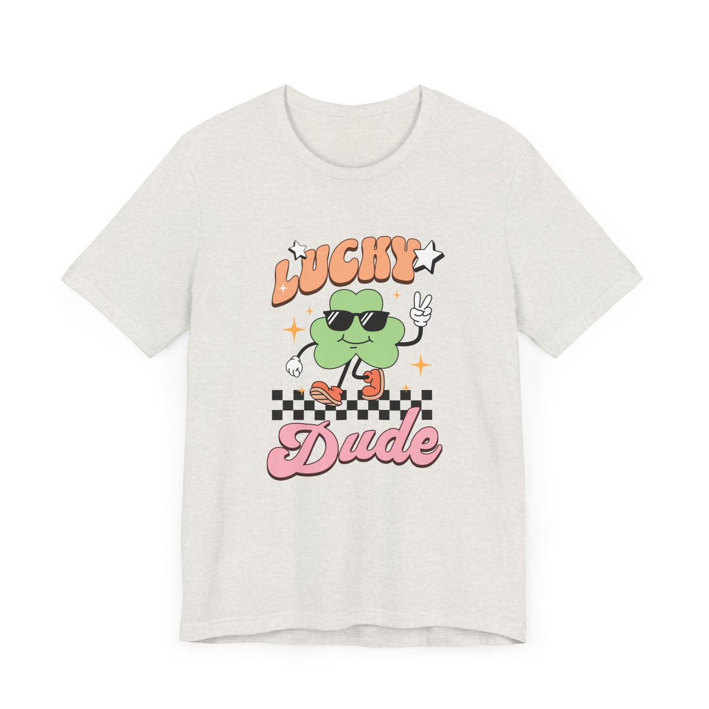 Lucky Dad Unisex Jersey Short Sleeve Tee