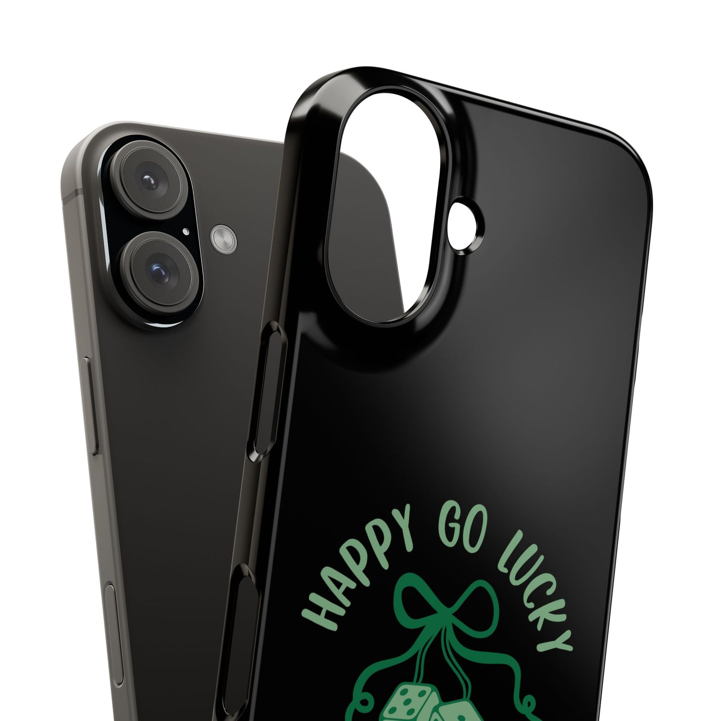 Happy Go Lucky Slim Phone Cases