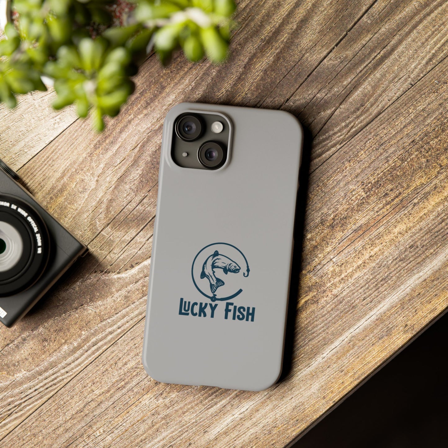 Lucky Fish Slim Phone Cases