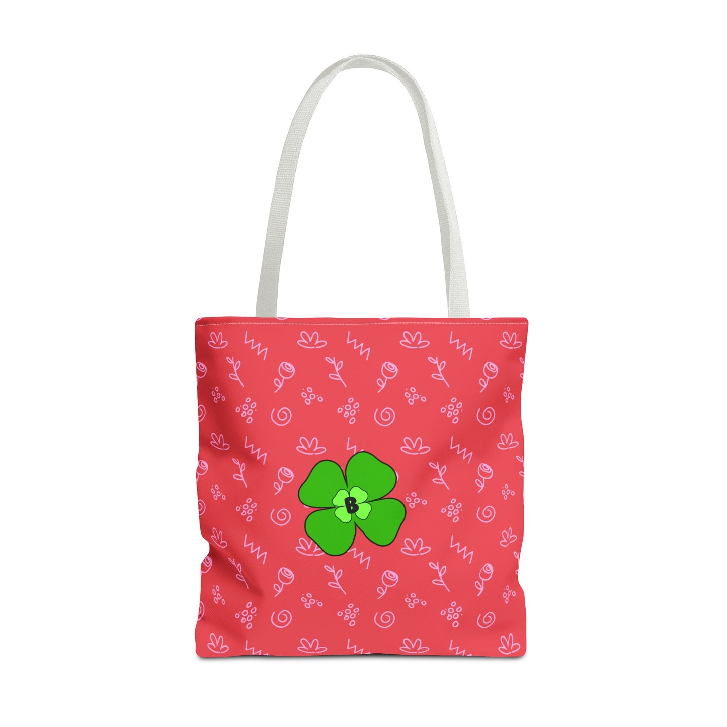 Bright Floral Tote Bag - Eco-Friendly Shopping & Beach Companion