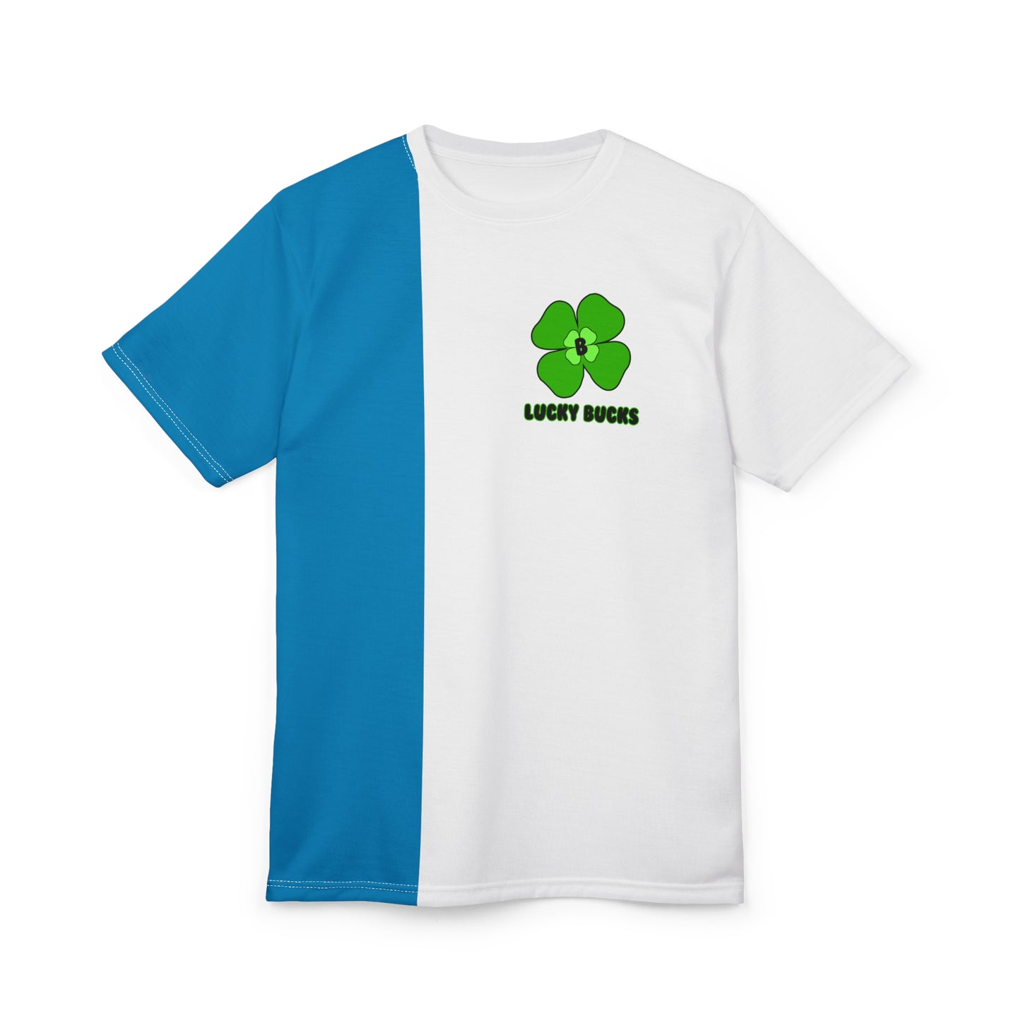 Luck & Green Vibes Unisex Cut & Sew Tee - Perfect for St. Patrick's Day, Casual Wear, Gift Ideas, Lucky Charm Apparel