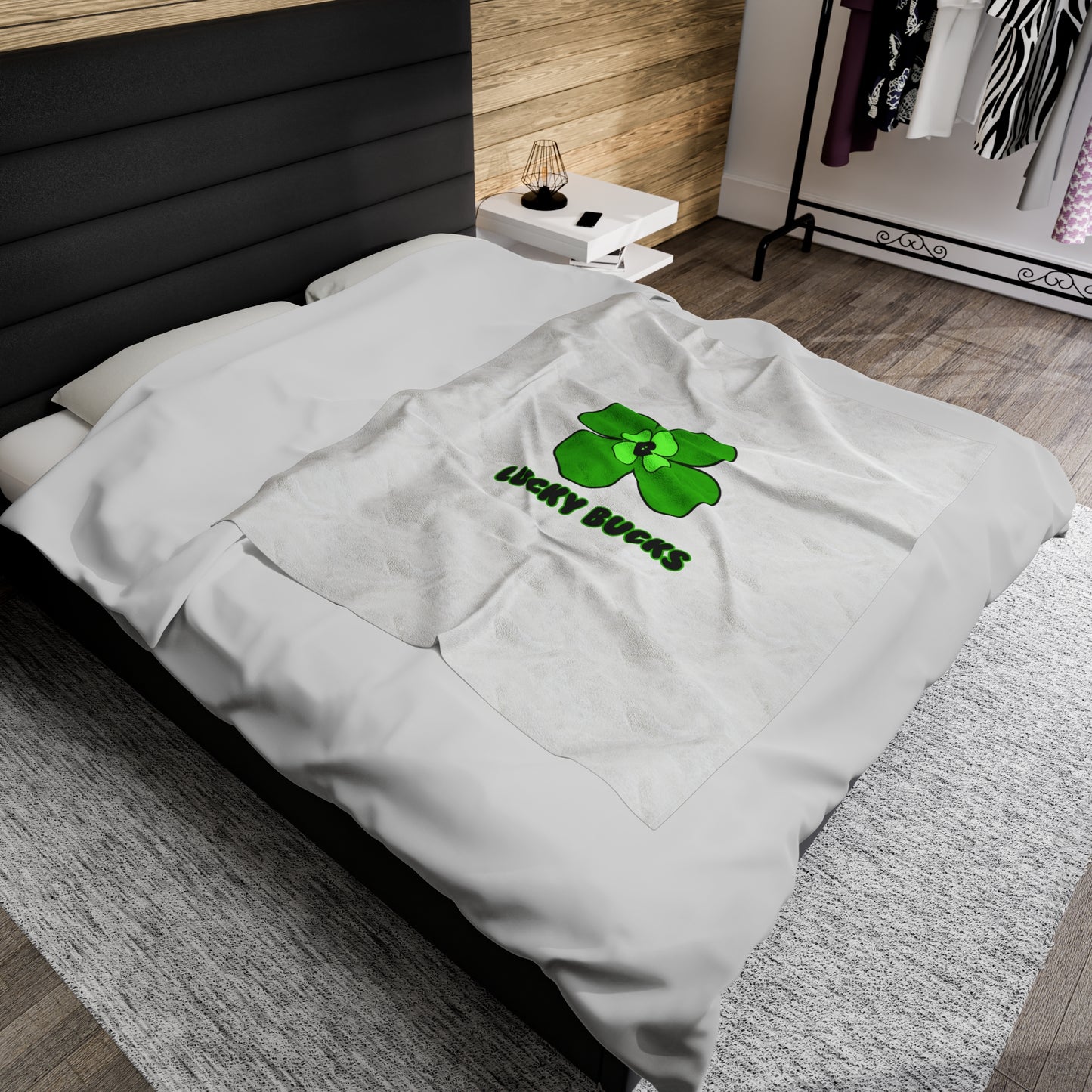 Lucky Baaz Velveteen Plush Blanket