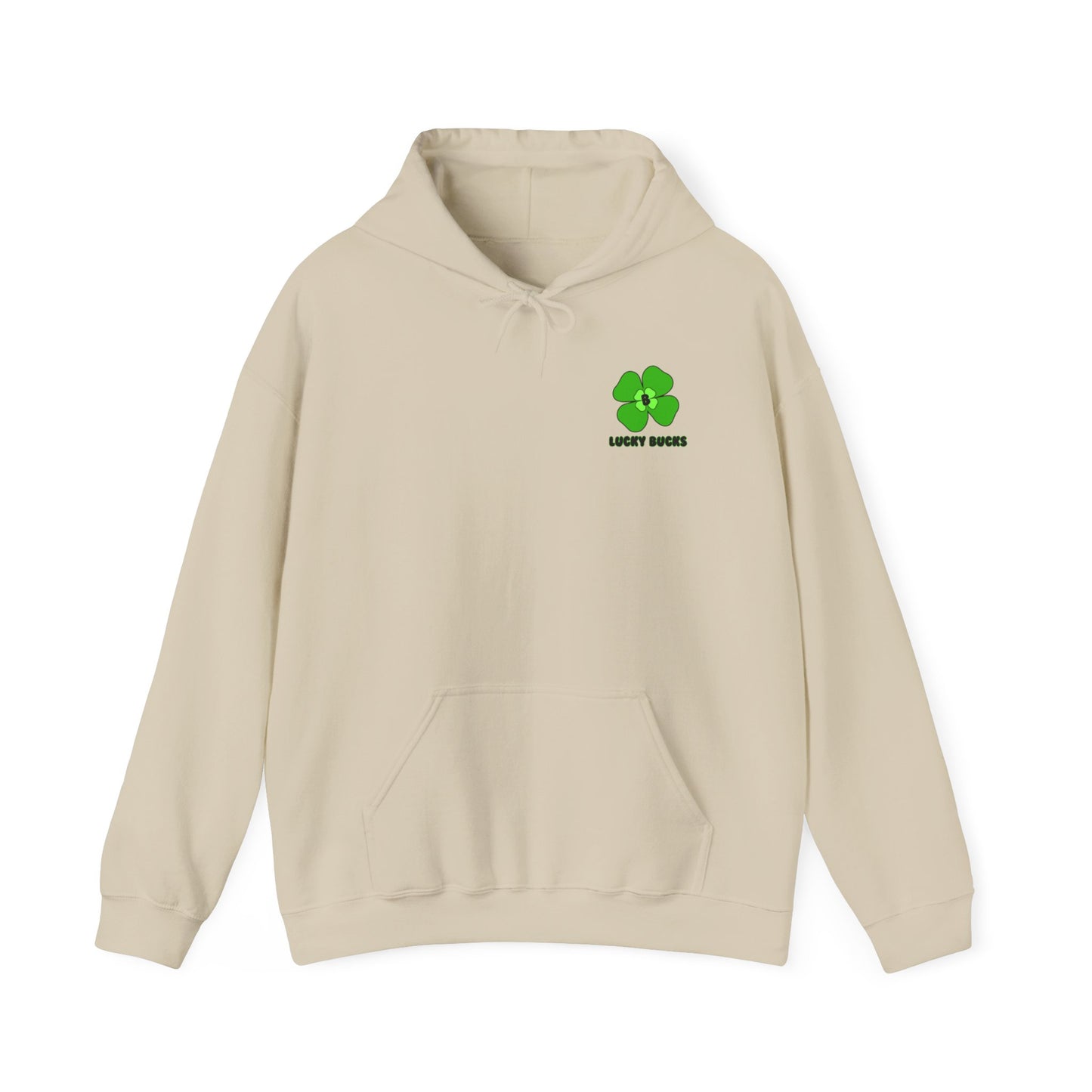Lucky Bucks Unisex Hooded Sweatshirt